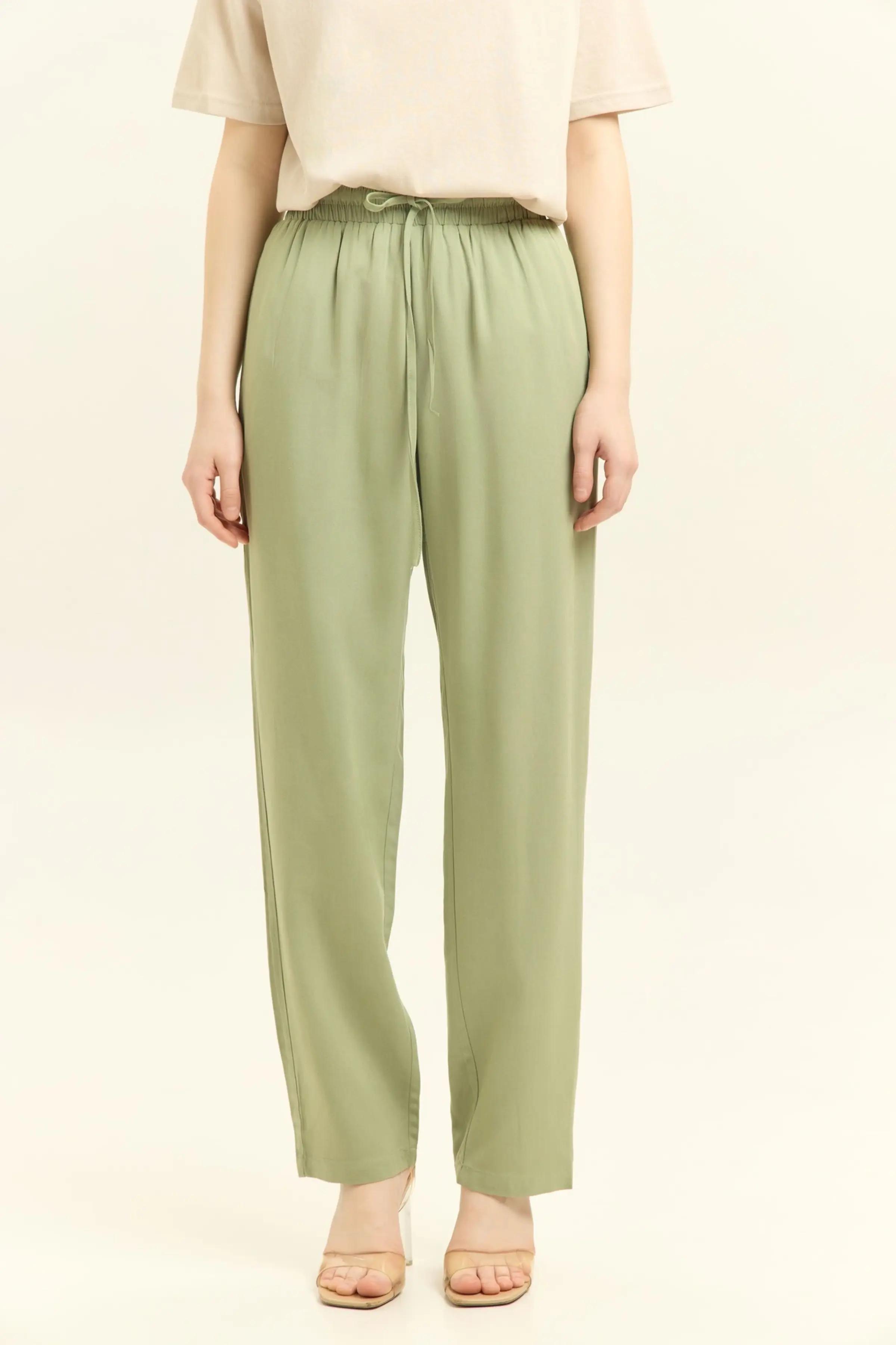 Брюки хаки для женщин 45289-14 71