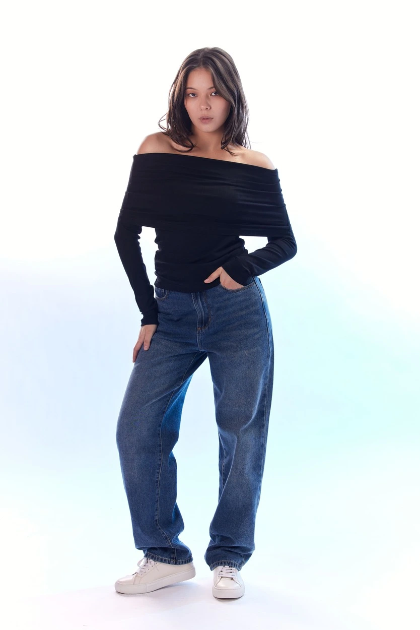 Джинсы темно-синий для женщин 44350-18 74