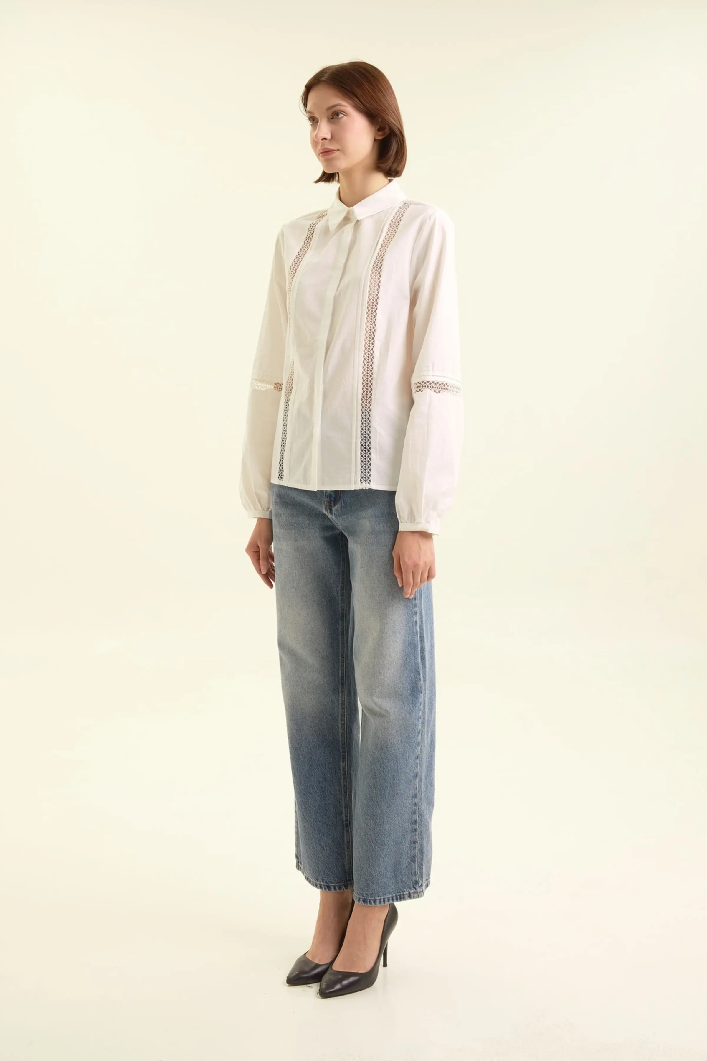 Джинсы голубой для женщин 47214-10 74