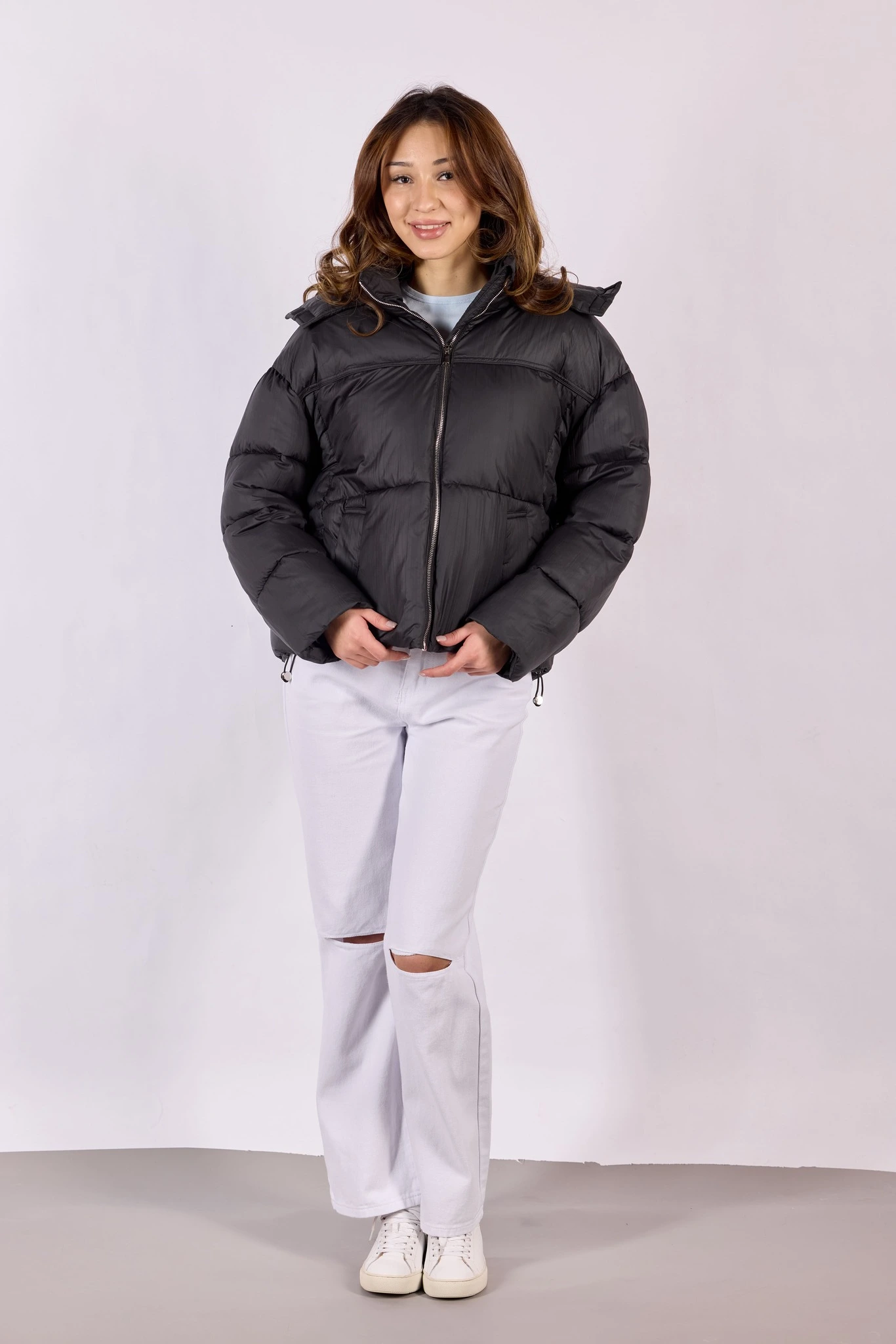 Куртка черный для женщин 43407-1 47