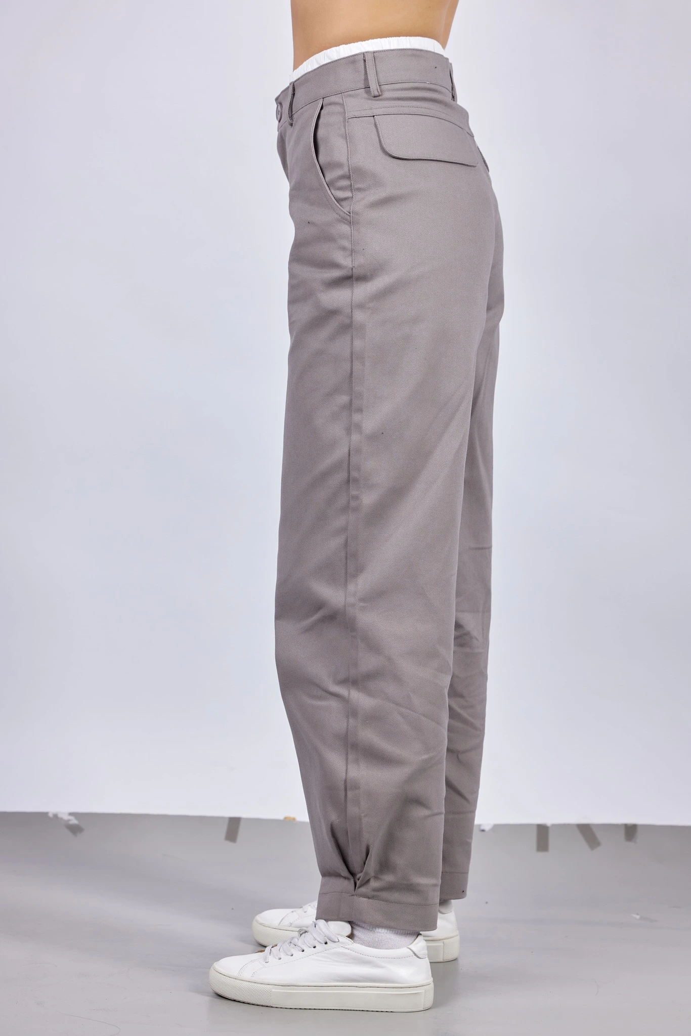 Брюки серый для женщин 43223-61 71