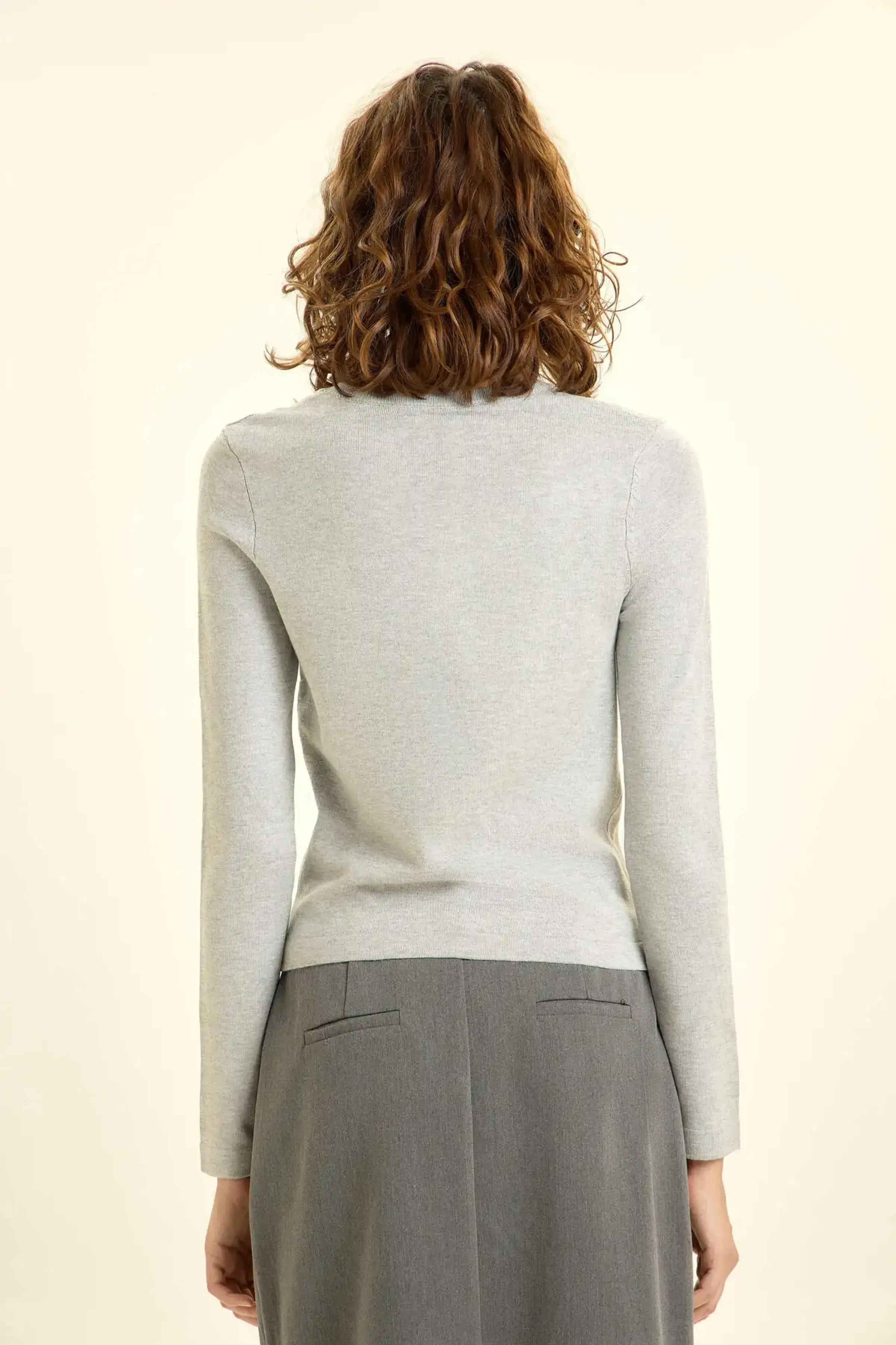 Джемпер серый для женщин 46129-61 60