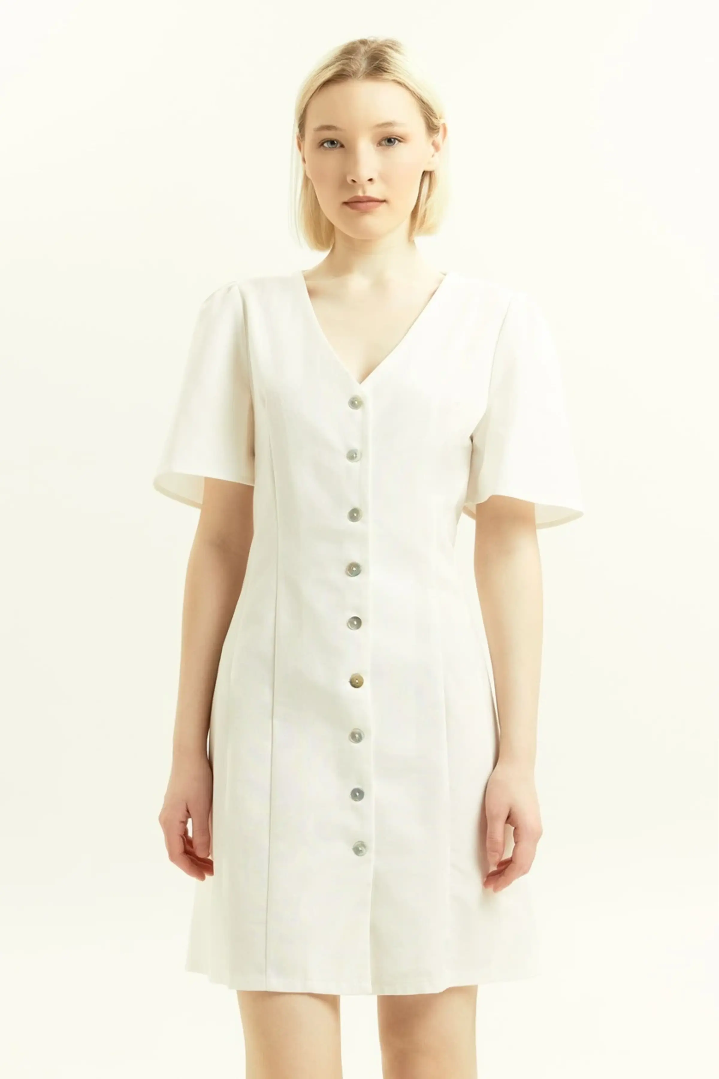 Платье белый для женщин 45192-4 54