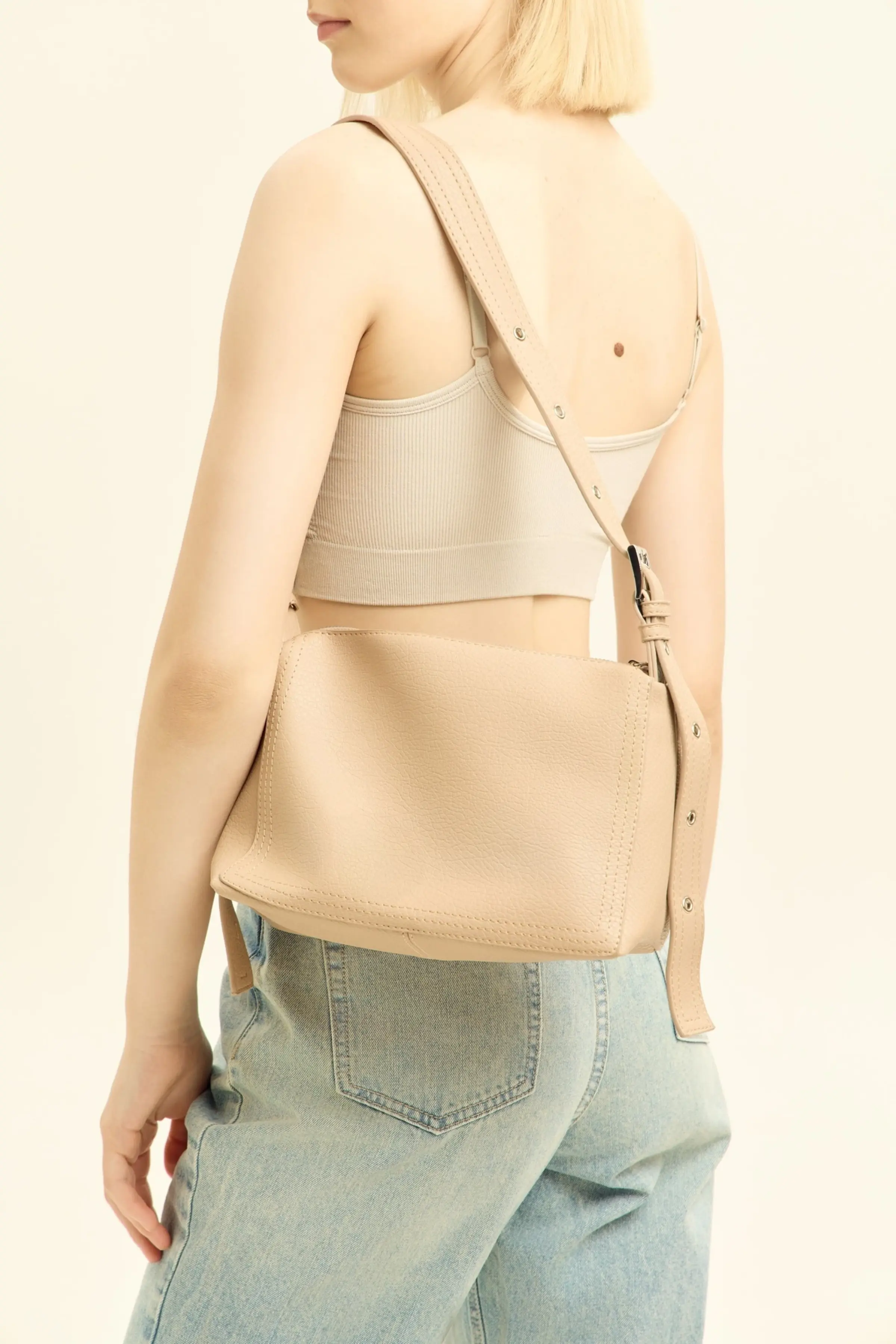 Сумка синяя клетка для женщин H-233-29 18