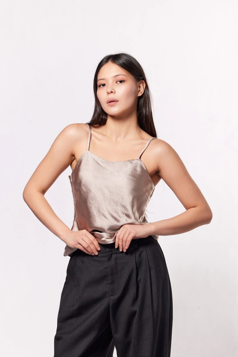 Топ бежевый для женщин 44265-15 46