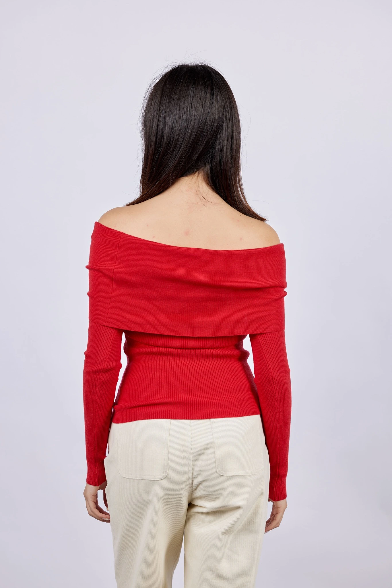 Джемпер красный для женщин 43235-7 60