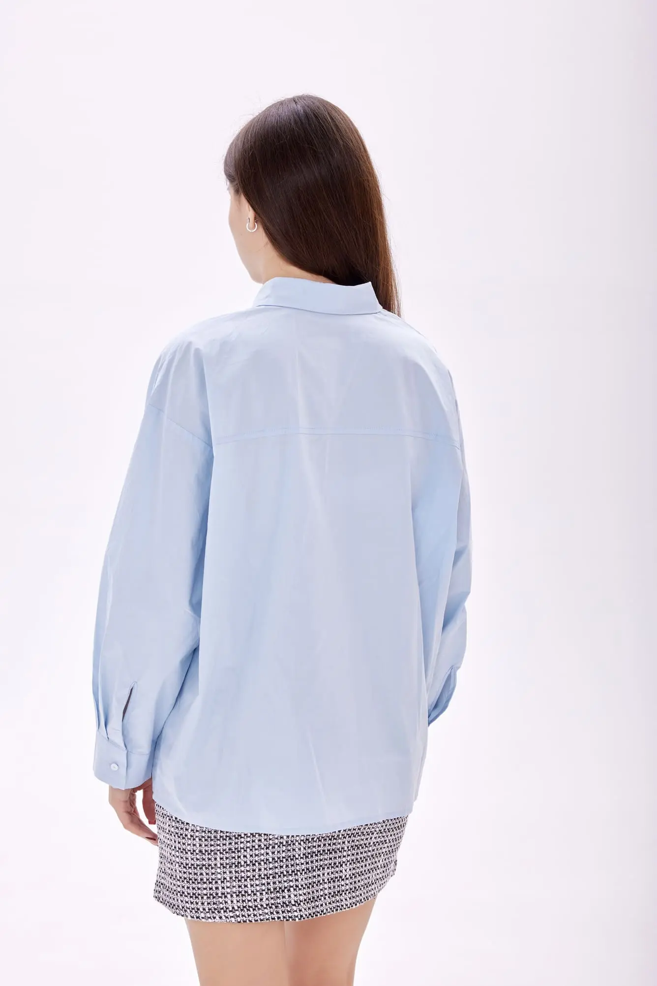 Рубашка голубой для женщин 39171-10 66