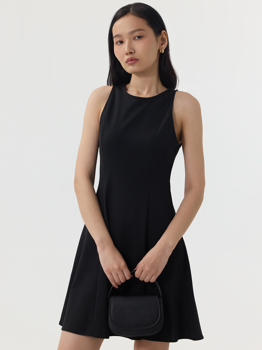 Платье черный для женщин 49101-1 54