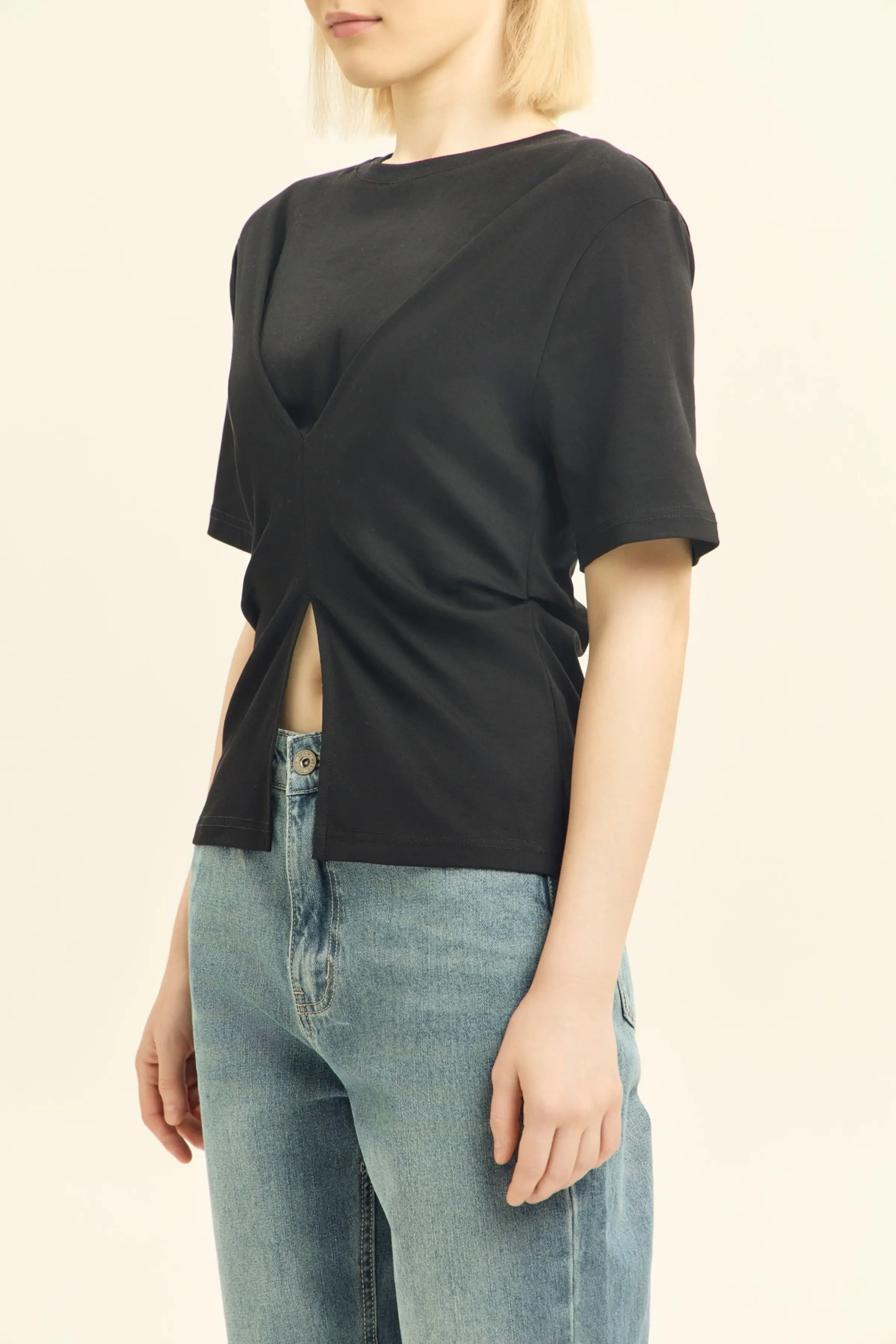 Футболка черный для женщин 45322-1 67