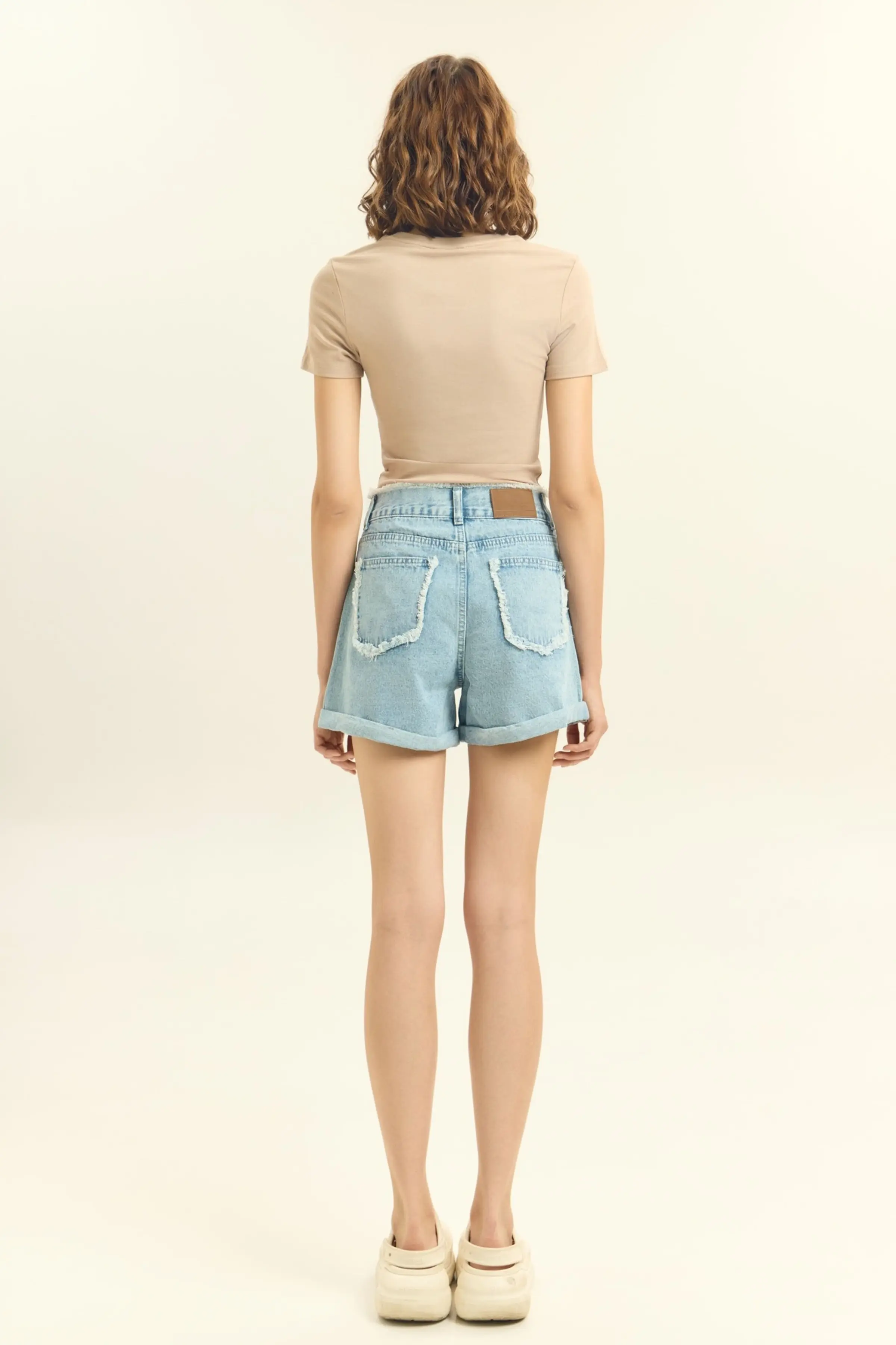 Шорты светло-голубой для женщин 45302-25 57