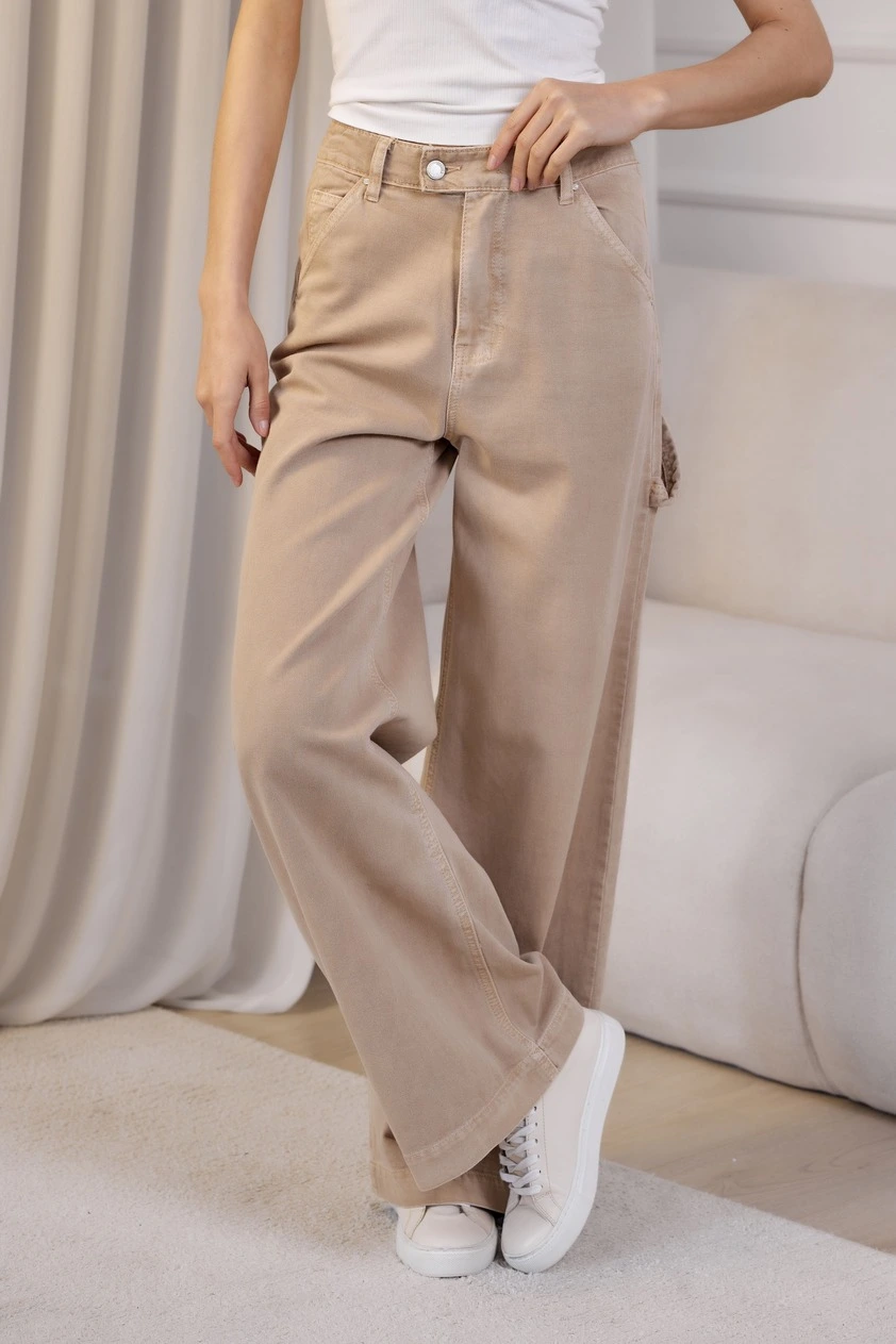 Брюки темно-бежевый для женщин 41311-78 71