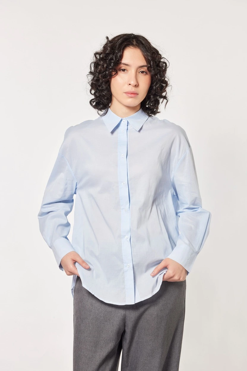 Рубашка синий для женщин 44219-65 66