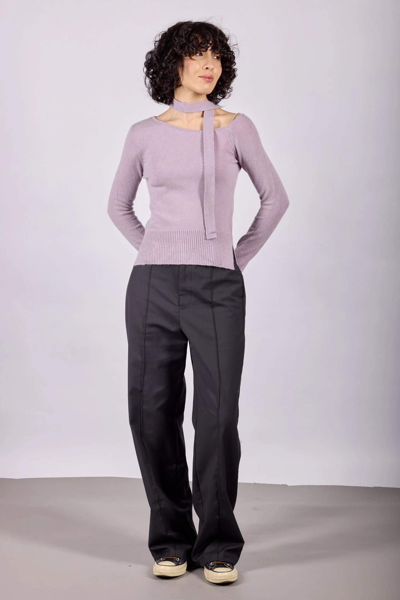 Джемпер лавандовый для женщин 44148-207 60