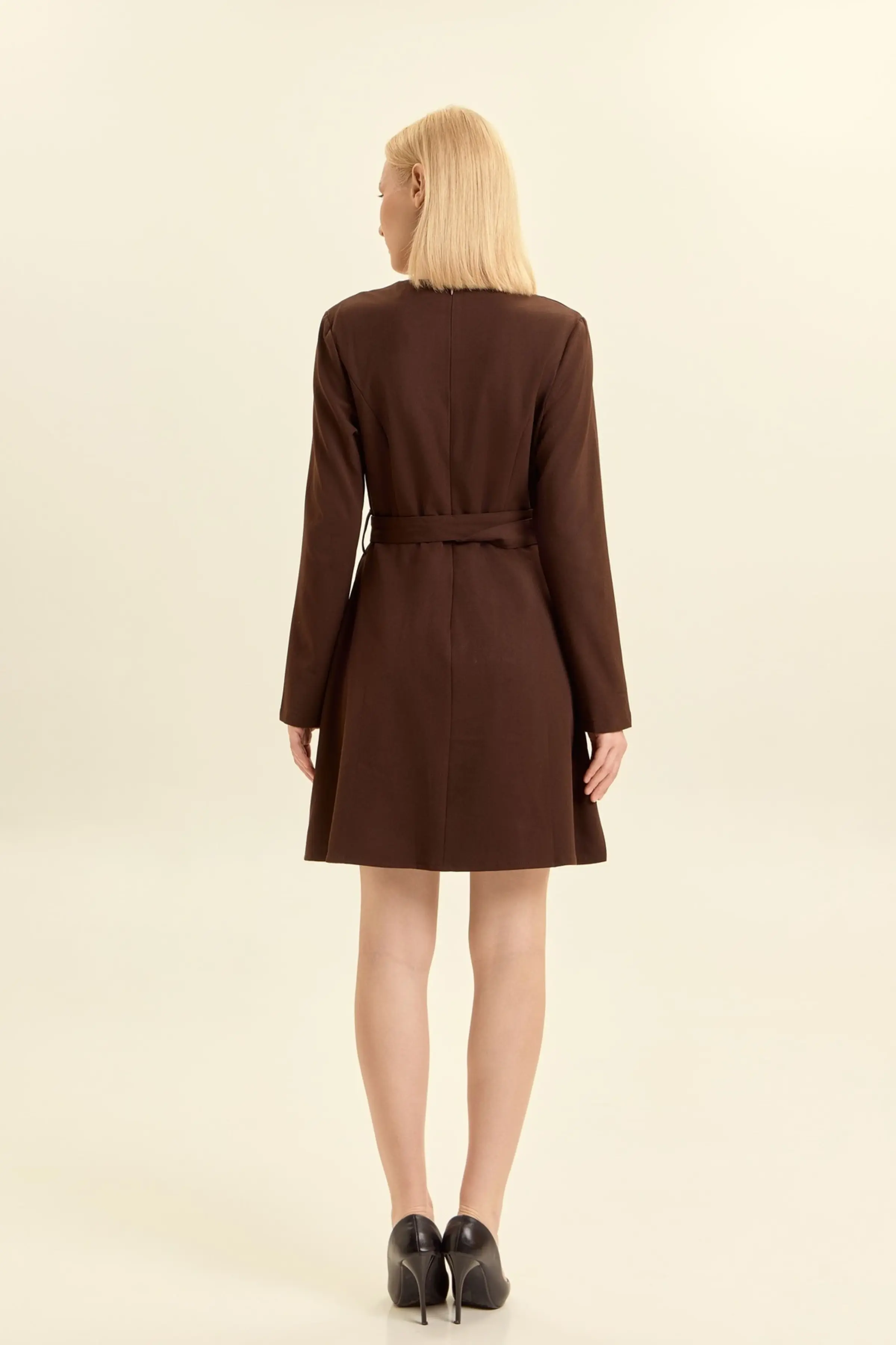 Платье коричневый для женщин 46239-13 54