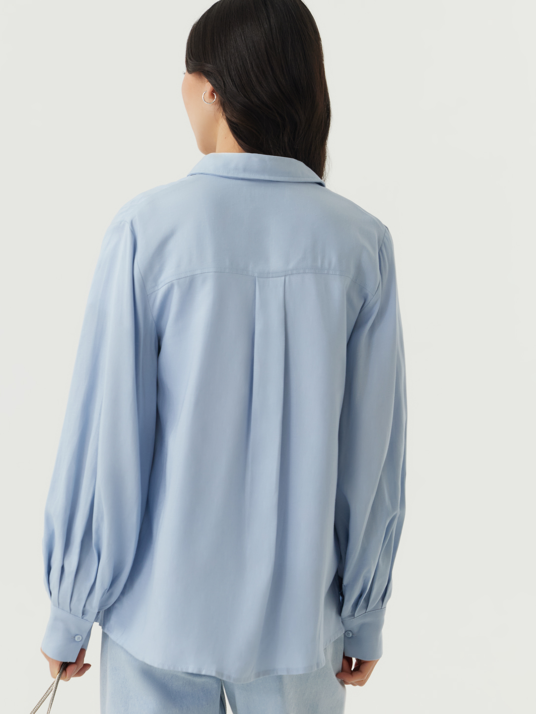 Рубашка голубой для женщин 48170-10 66