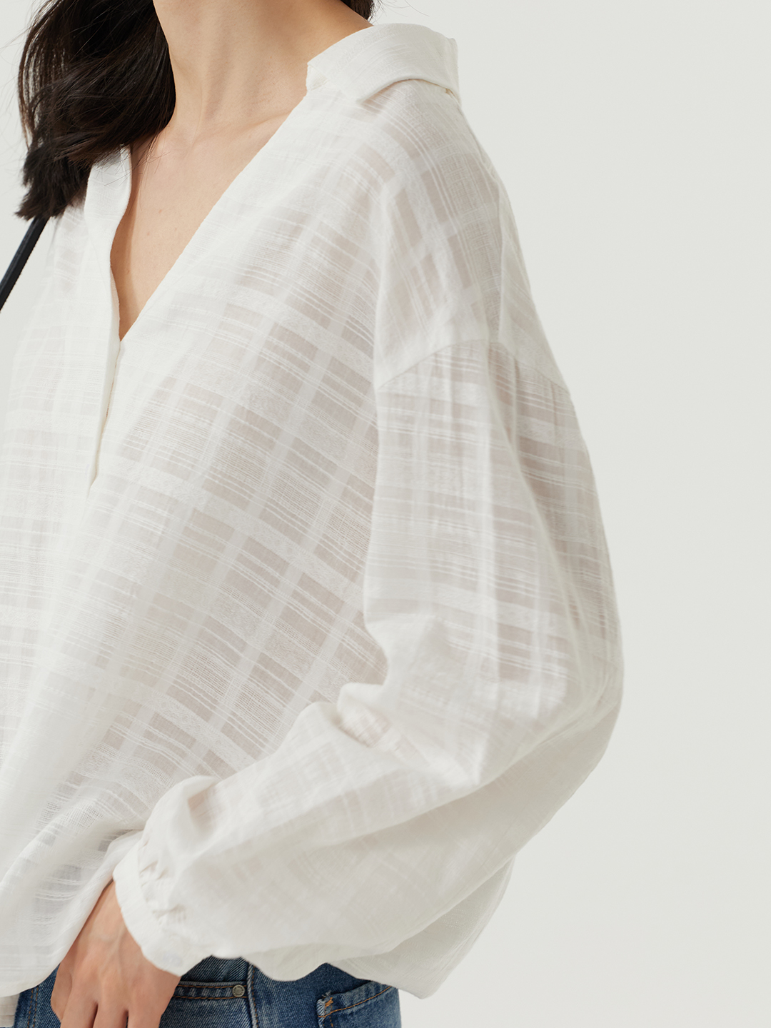 Блузка белый для женщин 48157-4 28