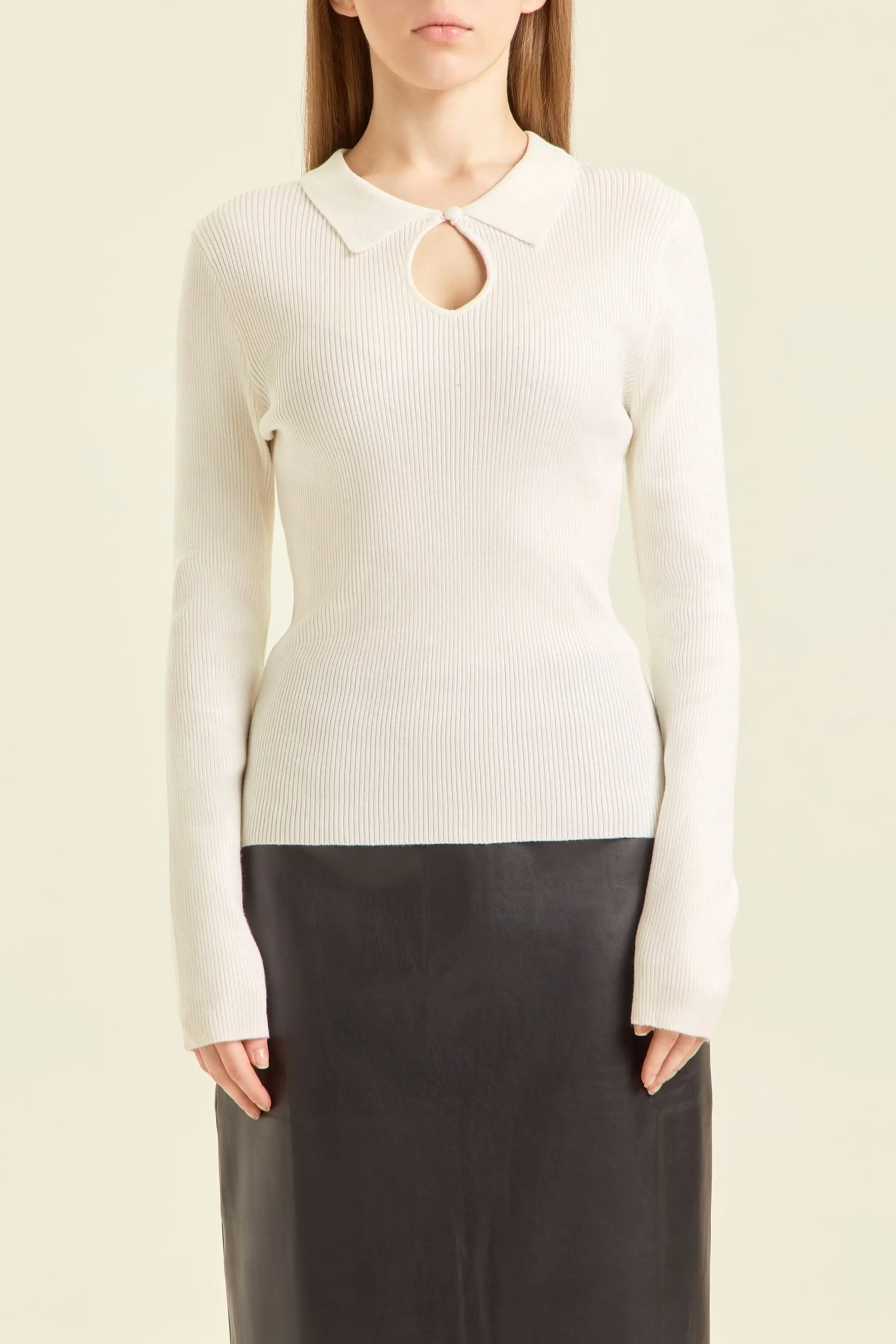 Джемпер белый для женщин 47148-4 60