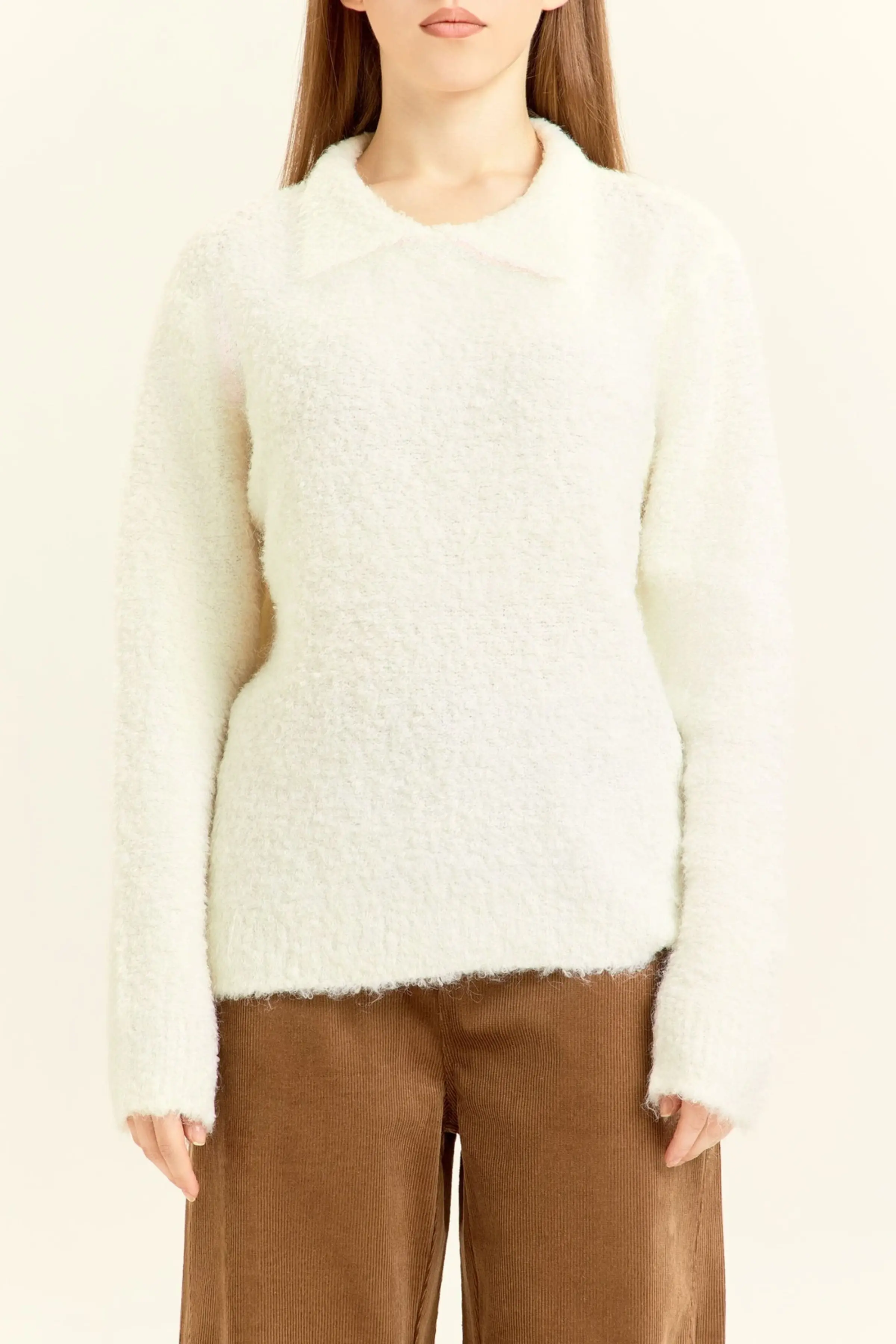 Свитер белый для женщин 47131-4 65