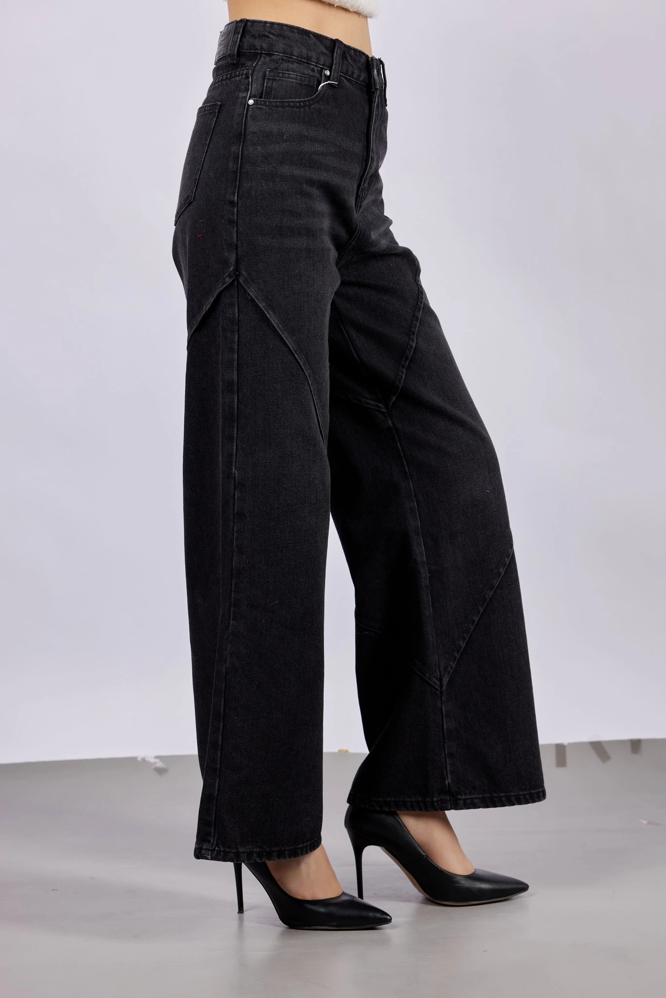 Джинсы черный для женщин 43236-1 74