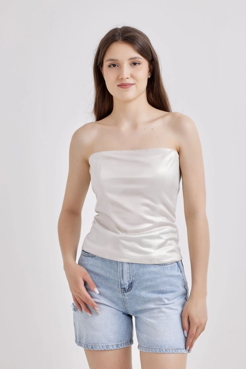 Топ бежевый для женщин 41126-15 46