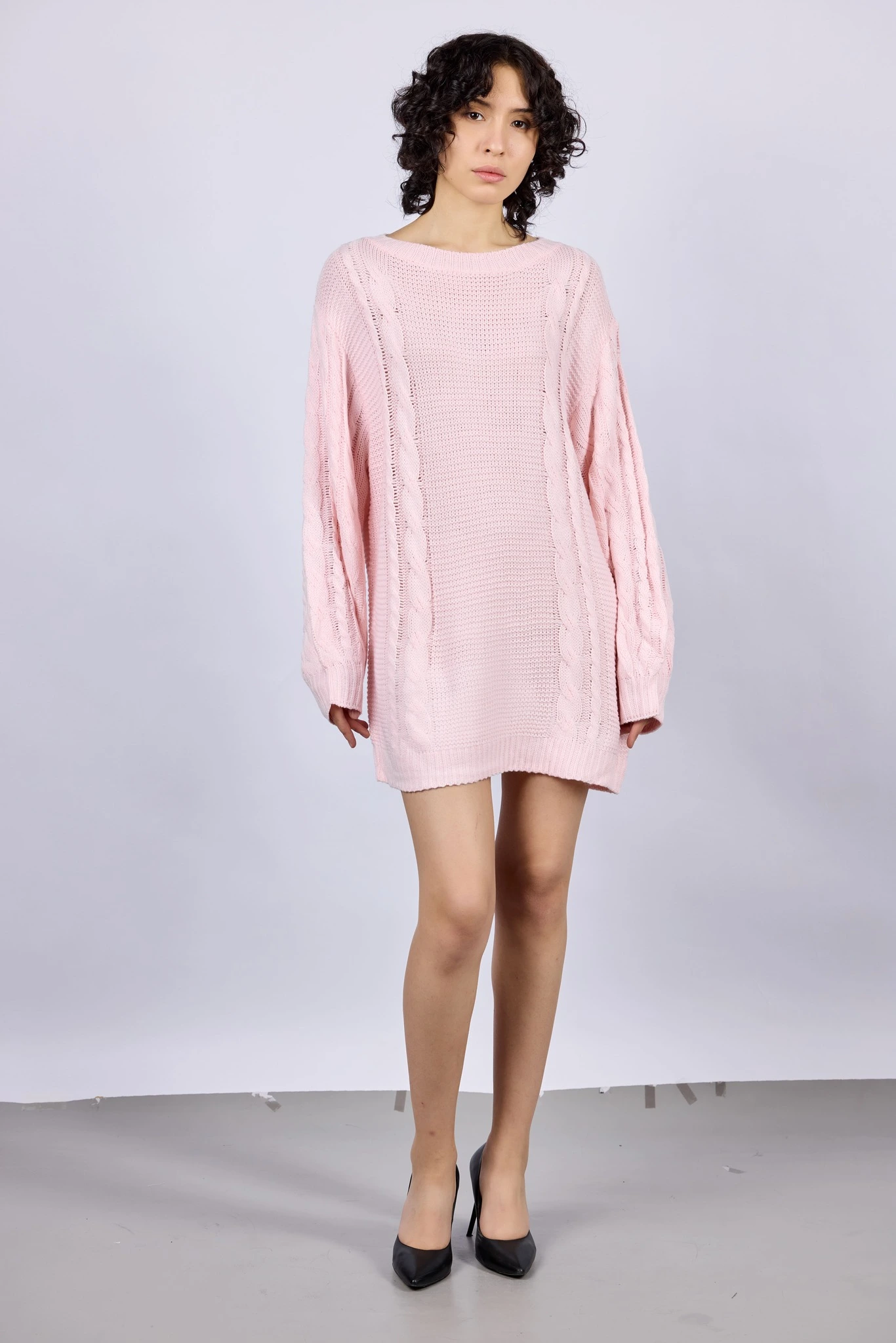 Свитер розовый для женщин 43123-17 65