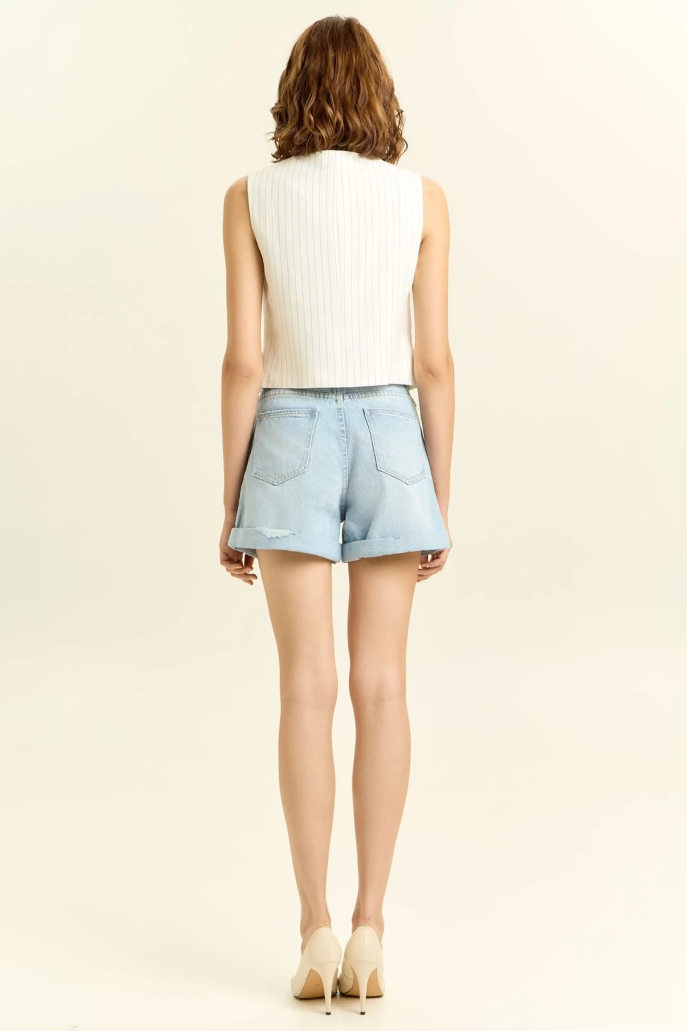 Шорты светло-голубой для женщин 45304-25 57