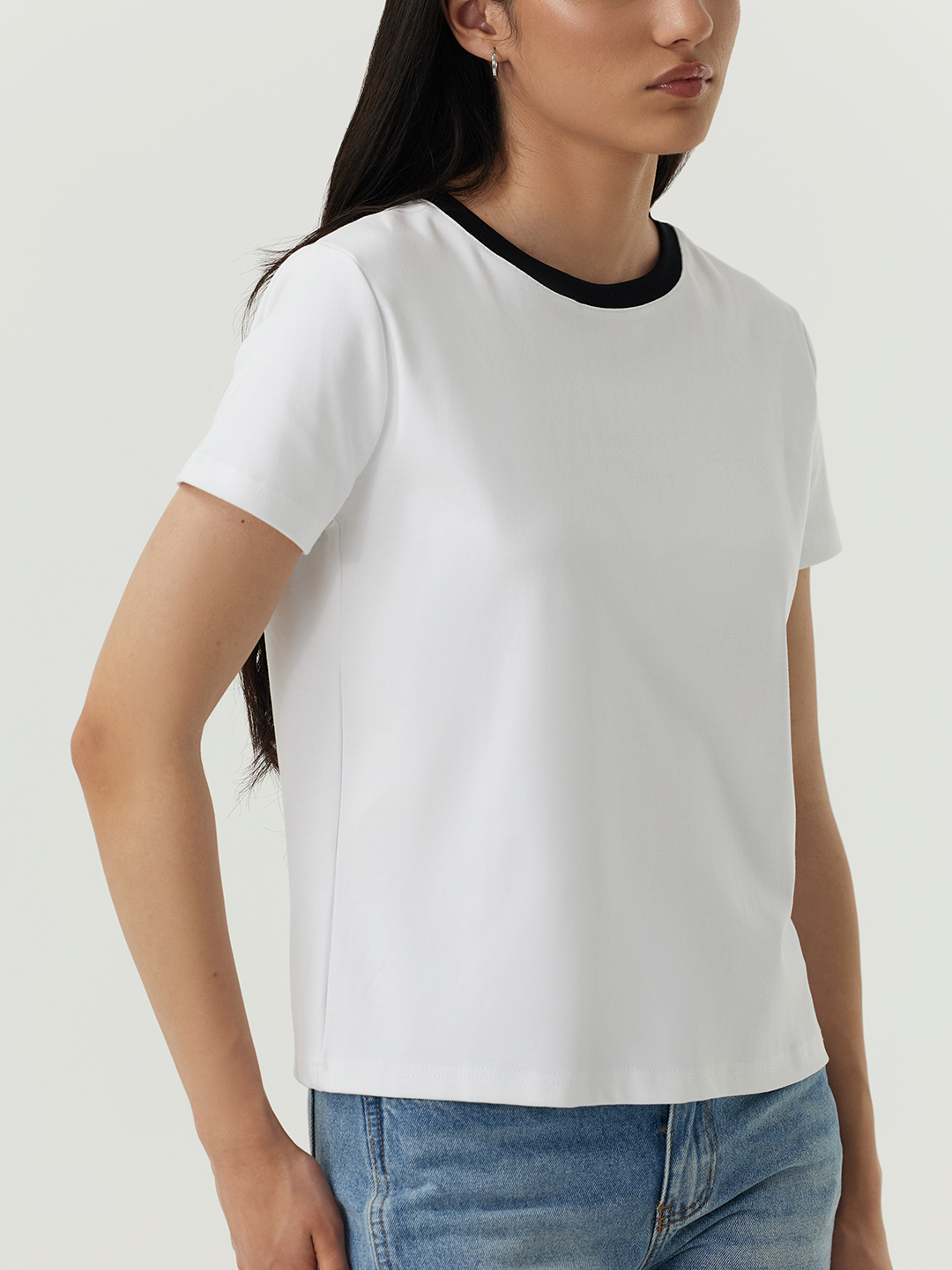 Футболка черный для женщин 48272-1 67