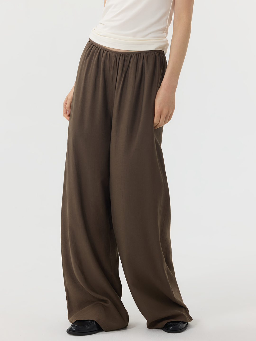 Брюки коричневый для женщин 49216-13 71