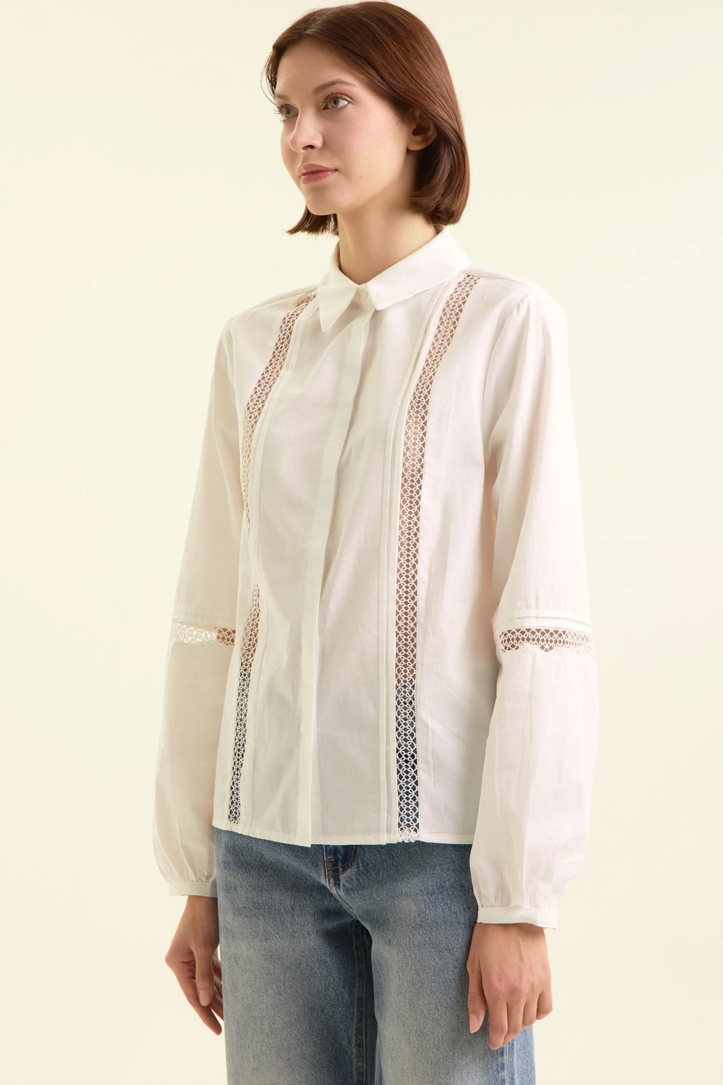 Рубашка белый для женщин 47228-4 66
