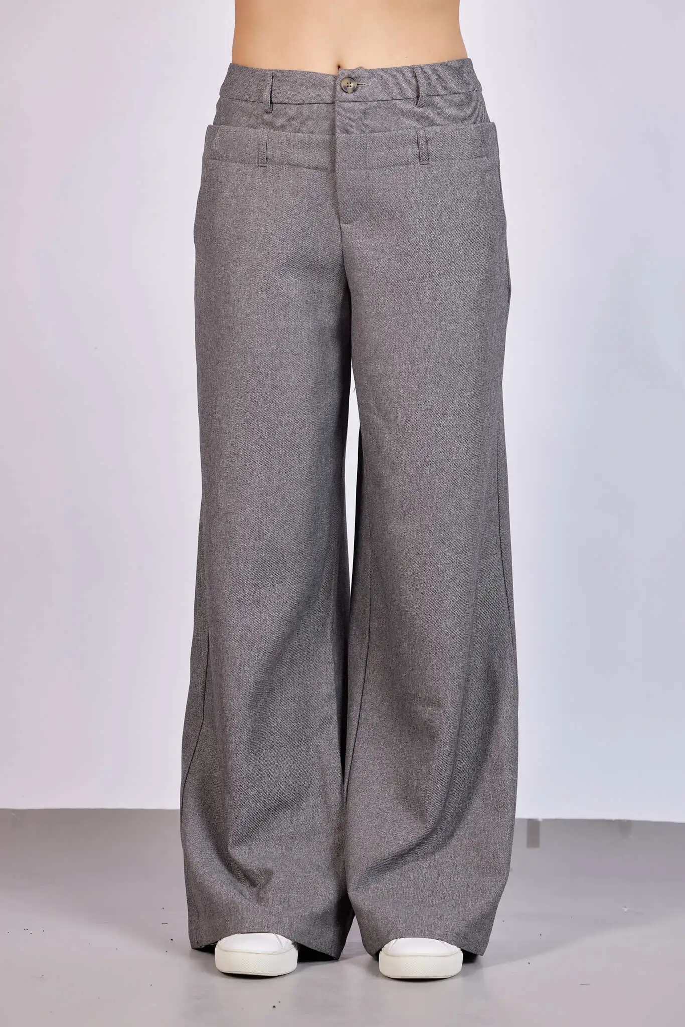 Брюки серый для женщин 43129-61 71