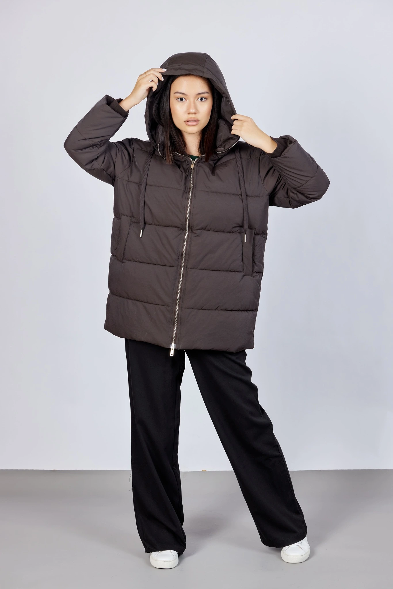 Куртка темно-серый для женщин 43408-12 47