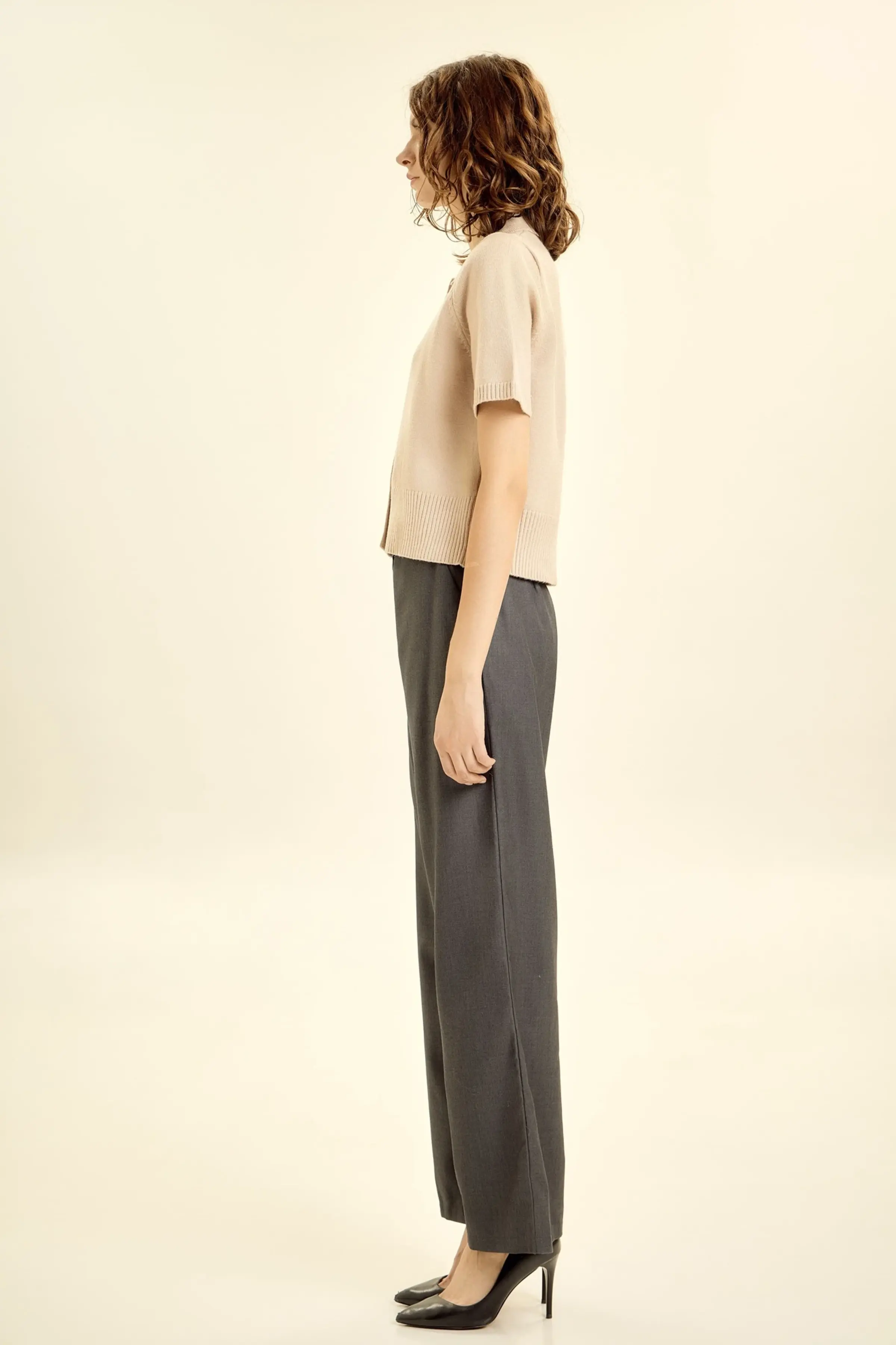 Кардиган бежевый для женщин 46153-15 50