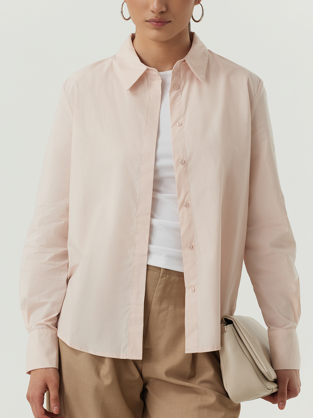 Рубашка персиковый для женщин 48136-30 66