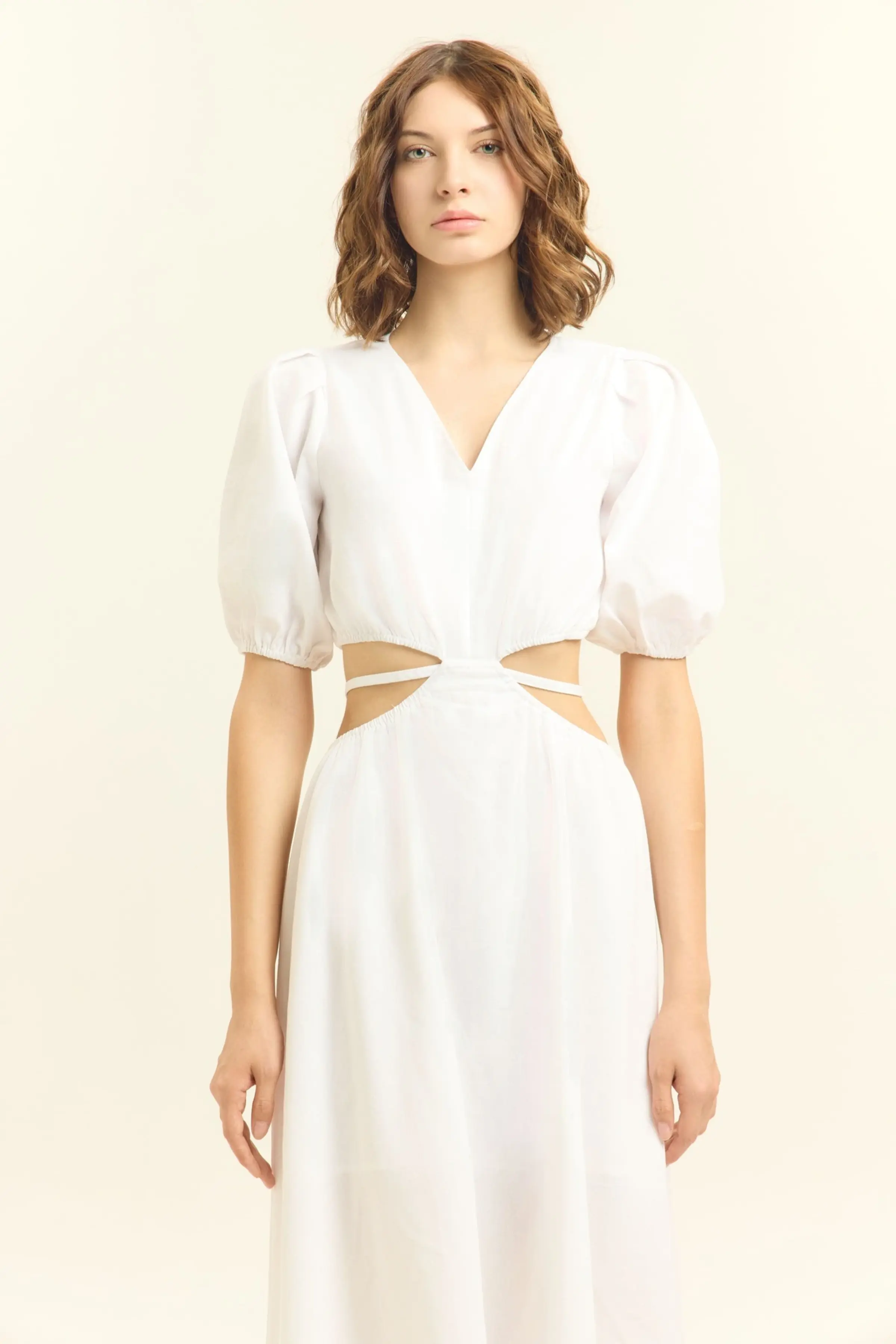 Платье белый для женщин 45267-4 54