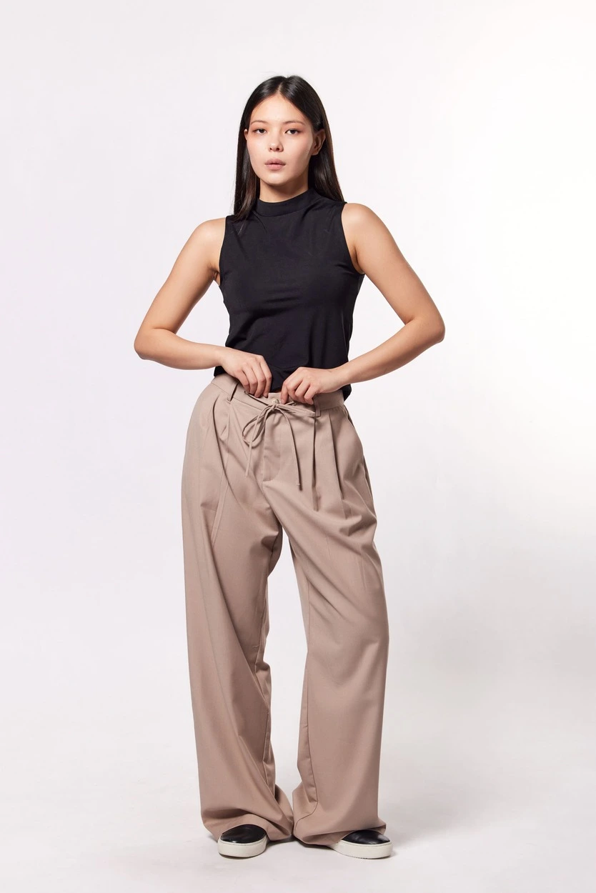 Брюки бежевый для женщин 44296-15 71