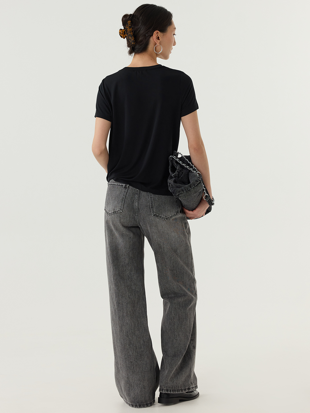 Футболка черный для женщин 48132-1 67