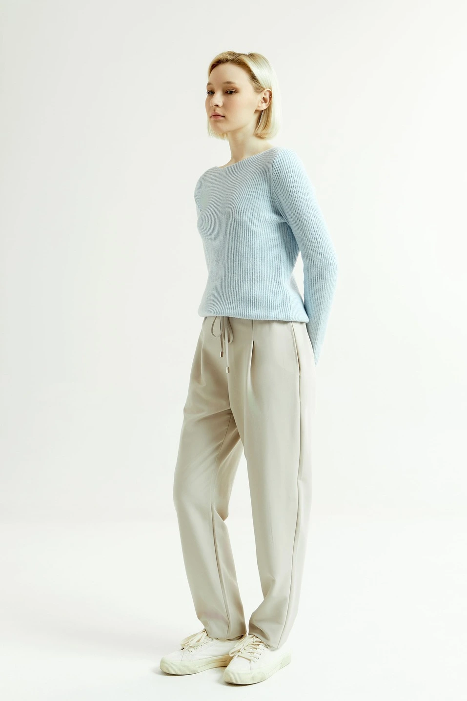 Джемпер голубой для женщин 43165-10 60