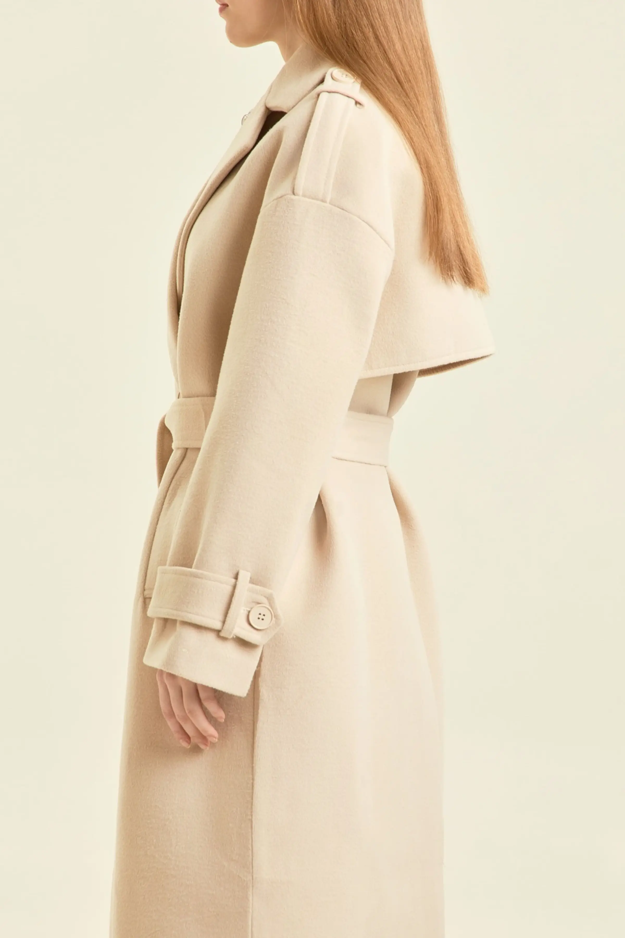 Пальто айвори для женщин 47108-234 53