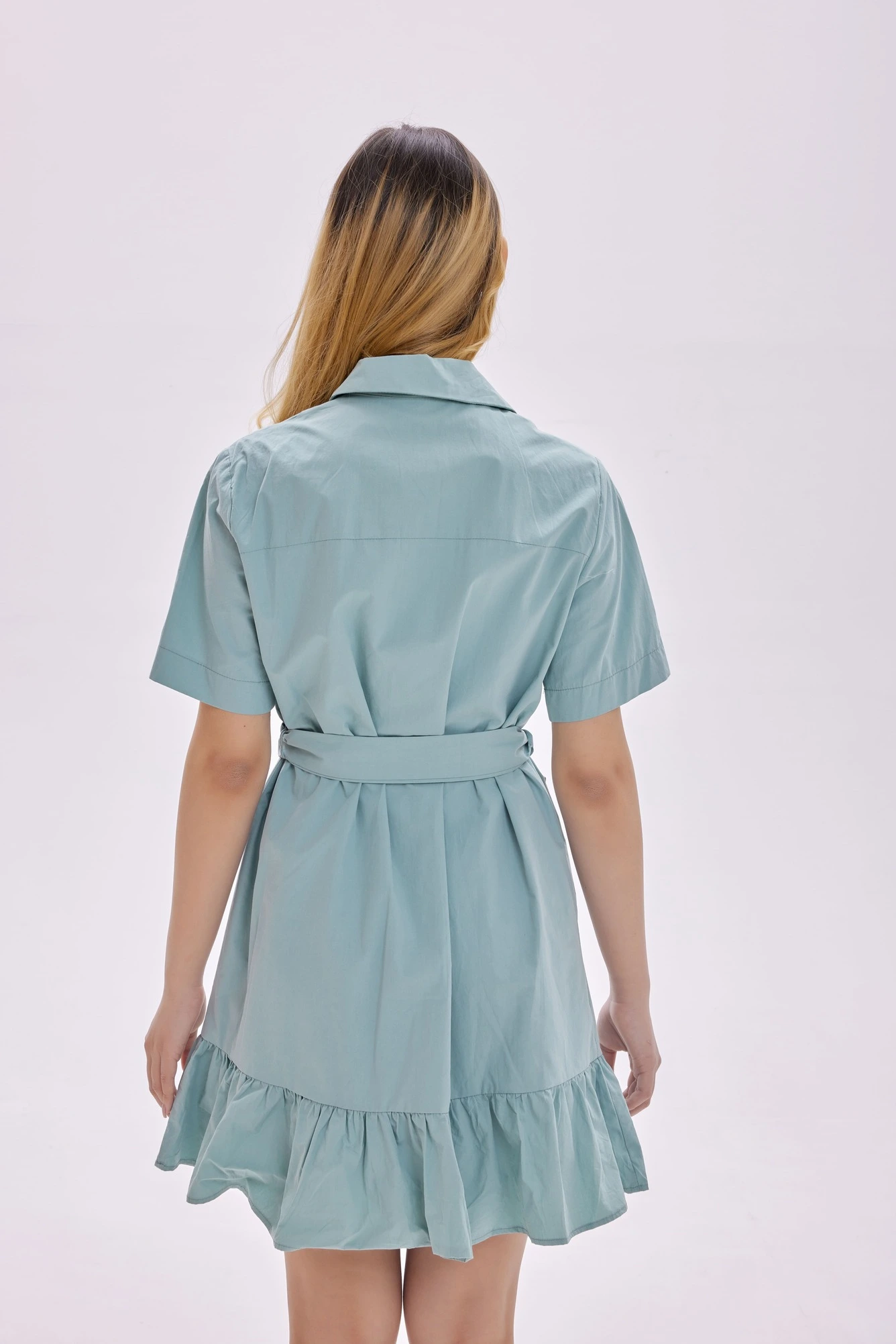 Платье темно-зеленый для женщин 40103-20 54