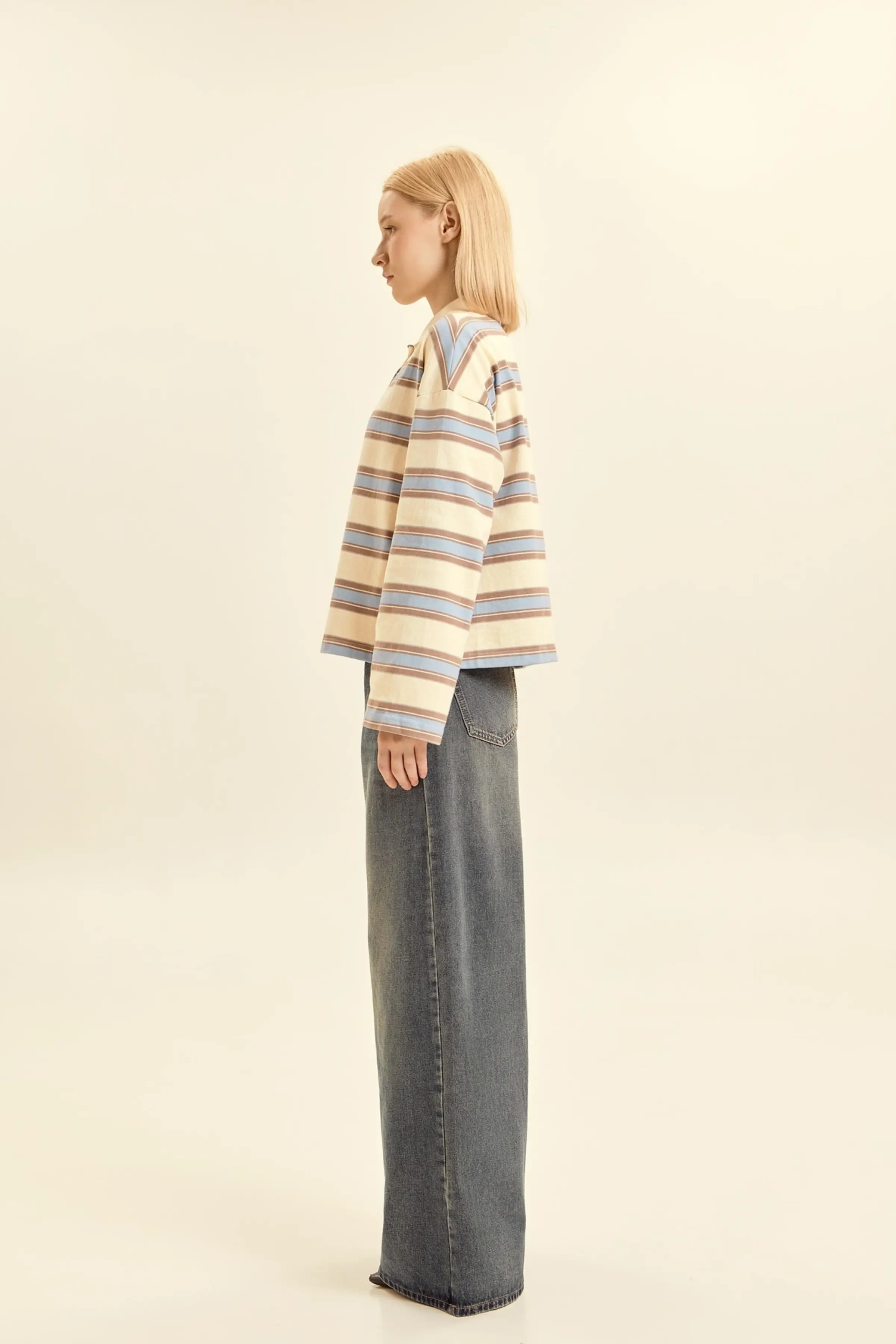 Джинсы темно-синий для женщин 46188-18 74