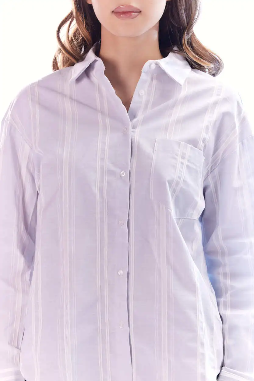 Рубашка голубой для женщин 44155-10 66