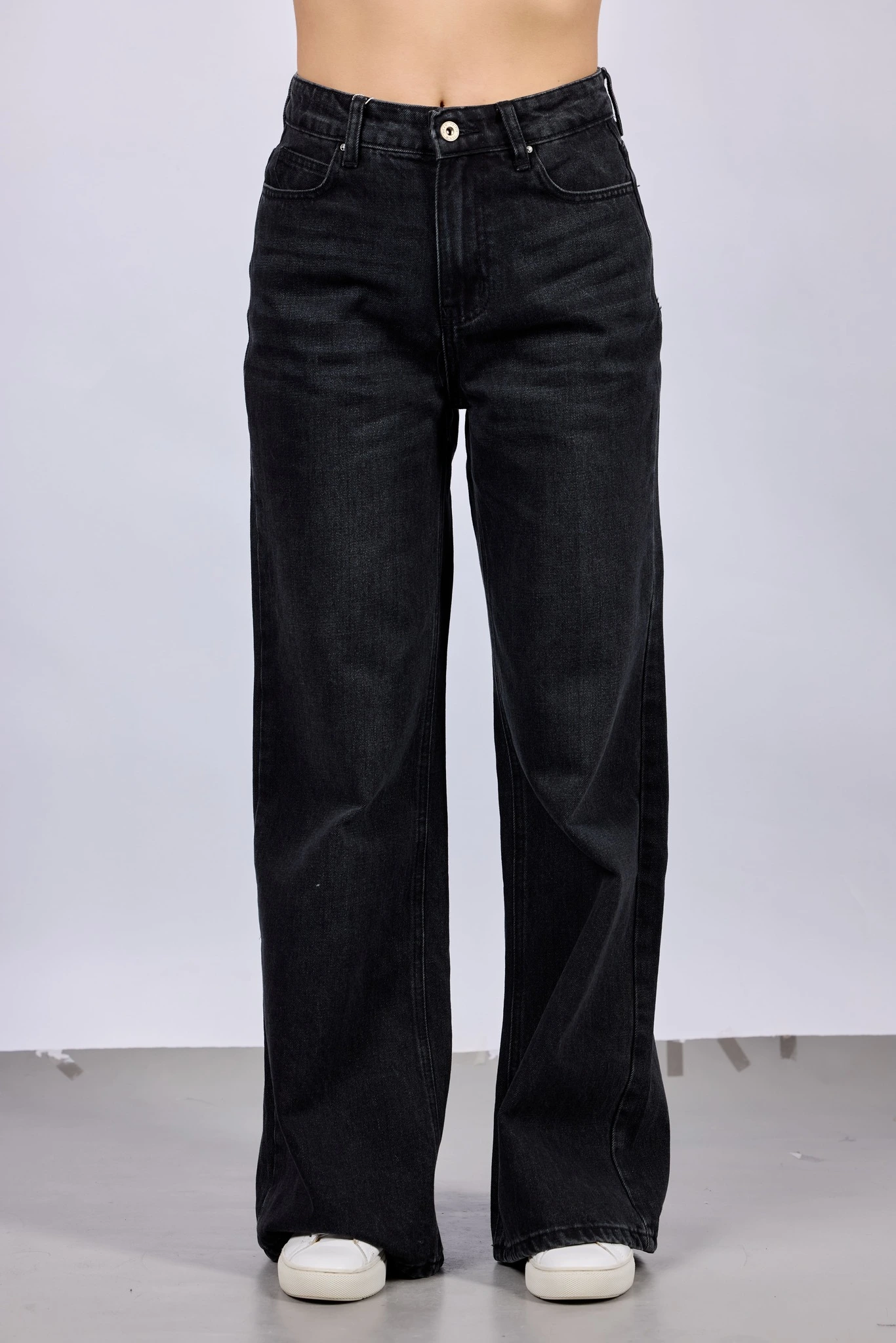 Джинсы черный для женщин 43855-1 74