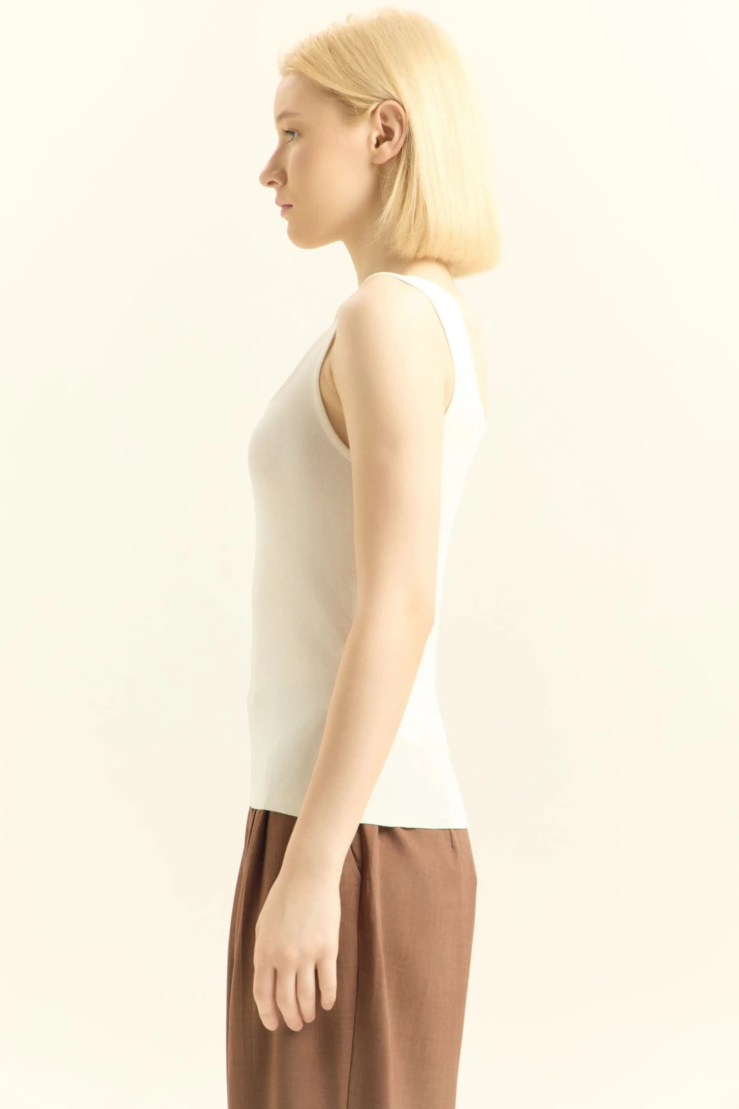 Топ белый для женщин 45212-4 46