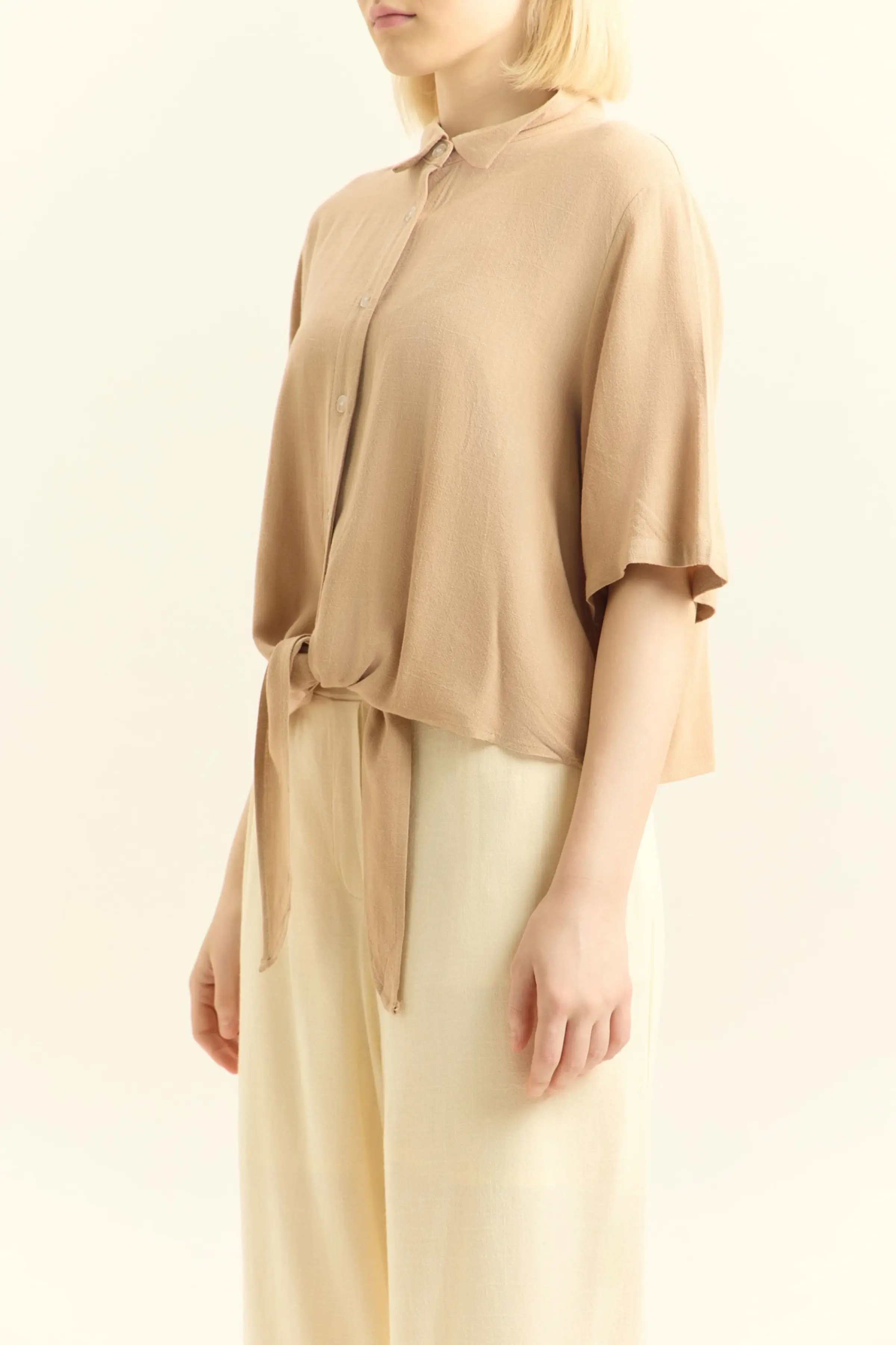 Блузка бежевый для женщин 45152-15 28