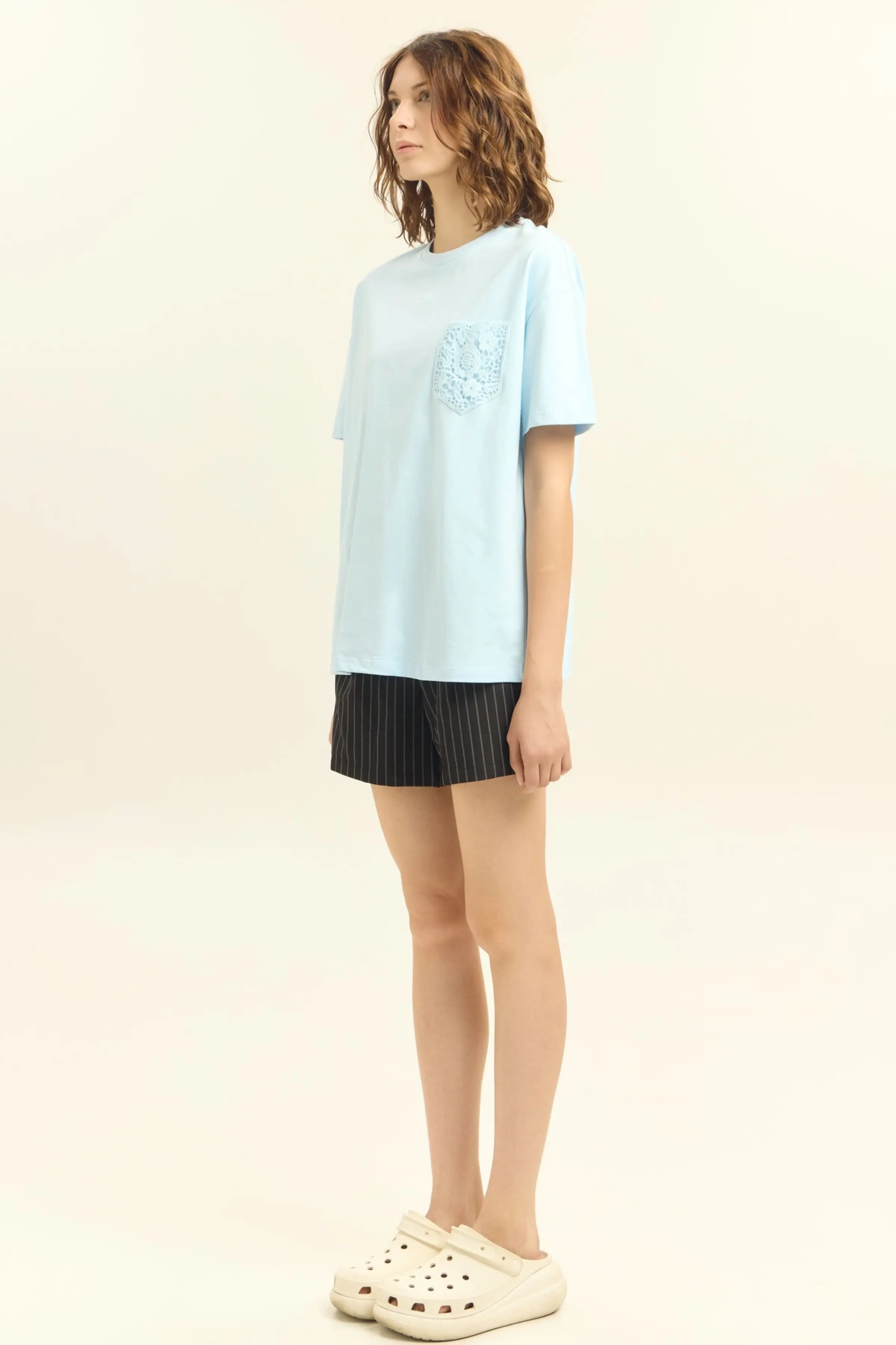 Футболка голубой для женщин 45261-10 67