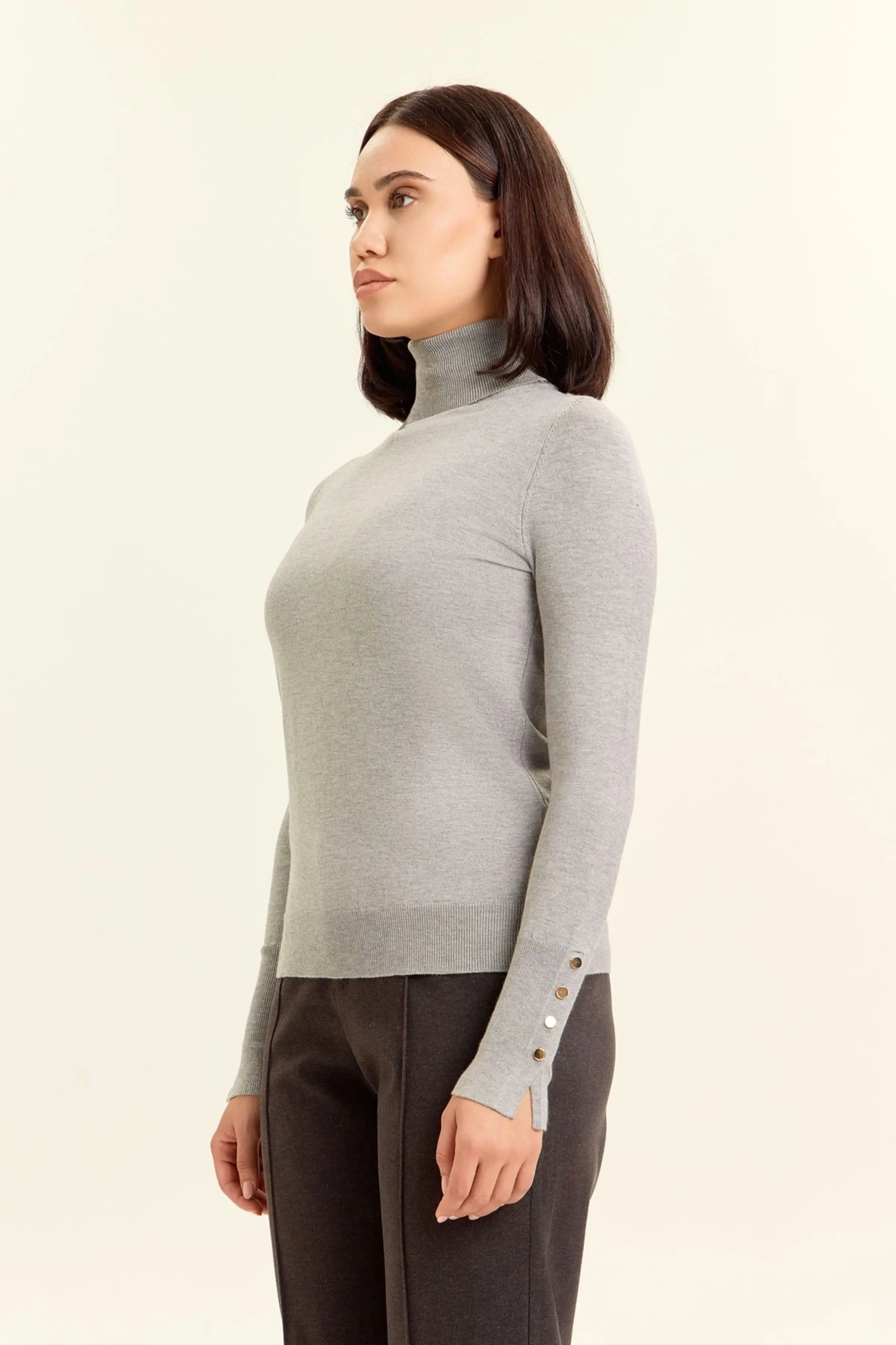 Джемпер серый для женщин 47171-61 60