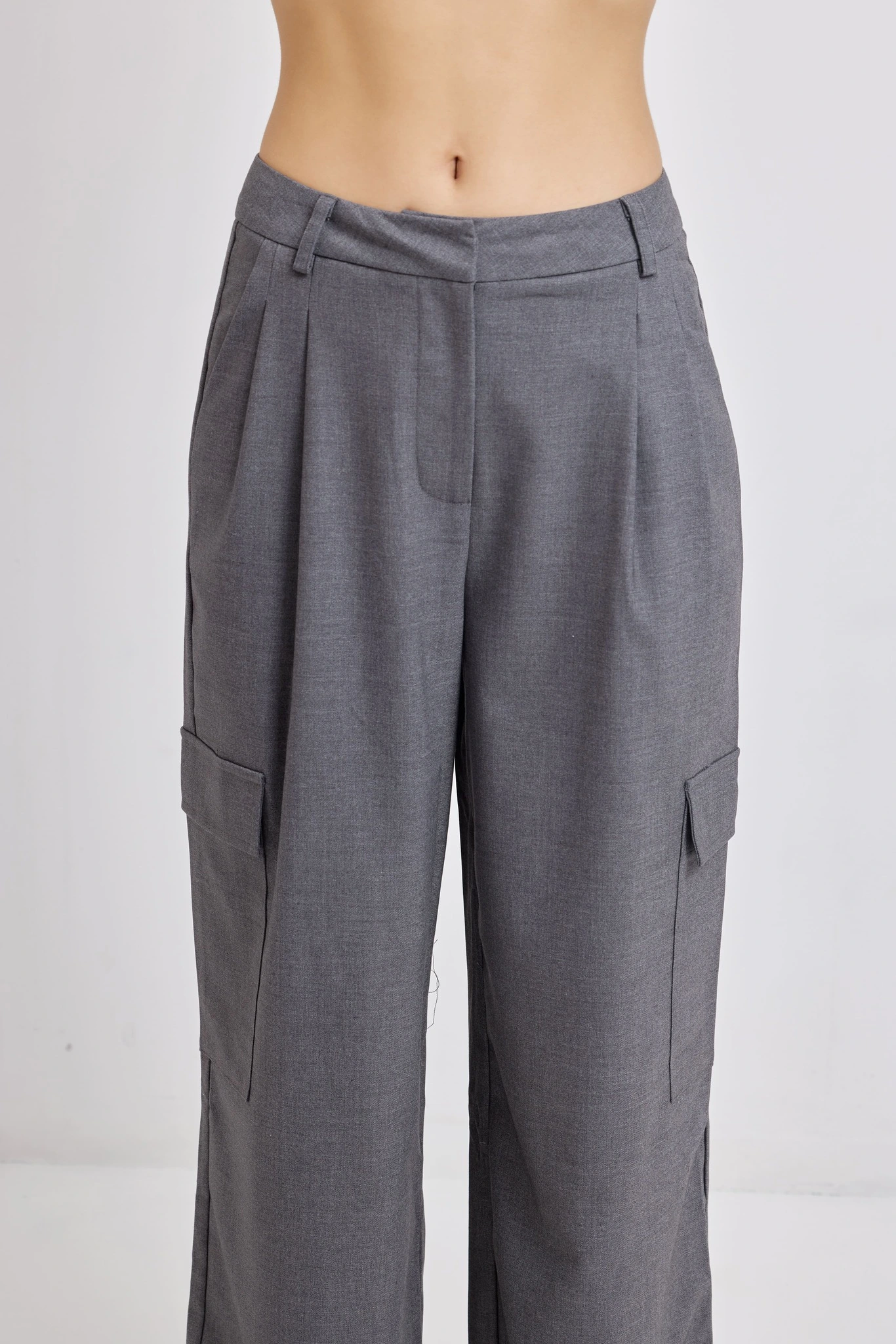 Брюки серый для женщин 42268-61 71