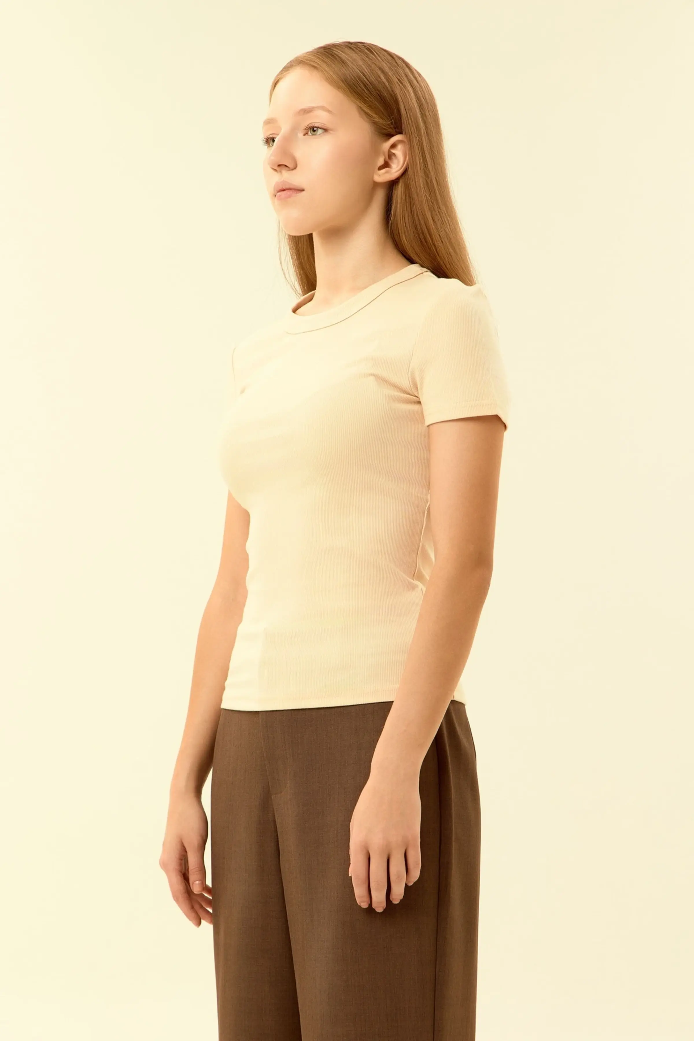 Футболка бежевый для женщин 46341-15 67