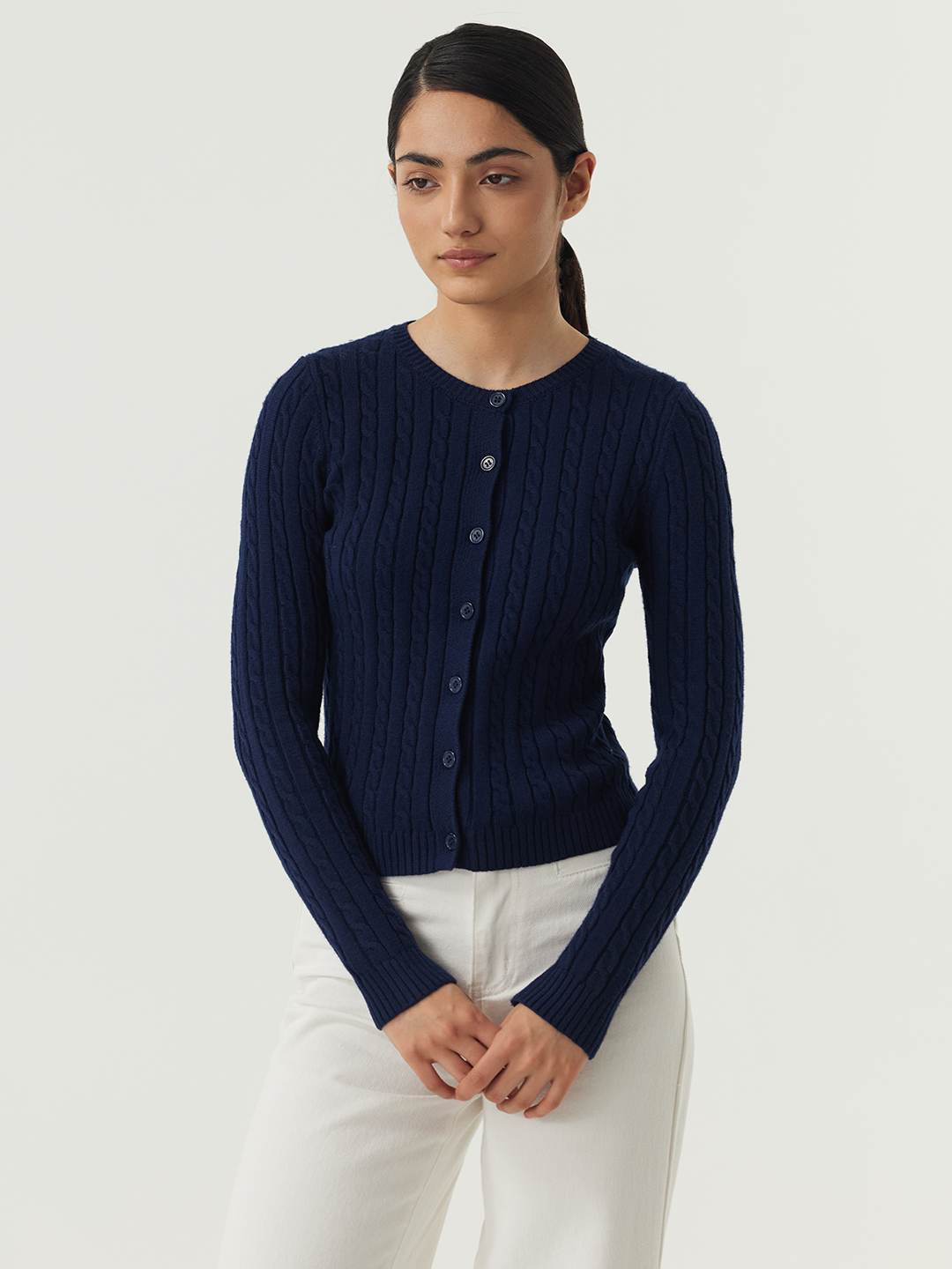 Кардиган синий для женщин 48269-65 50