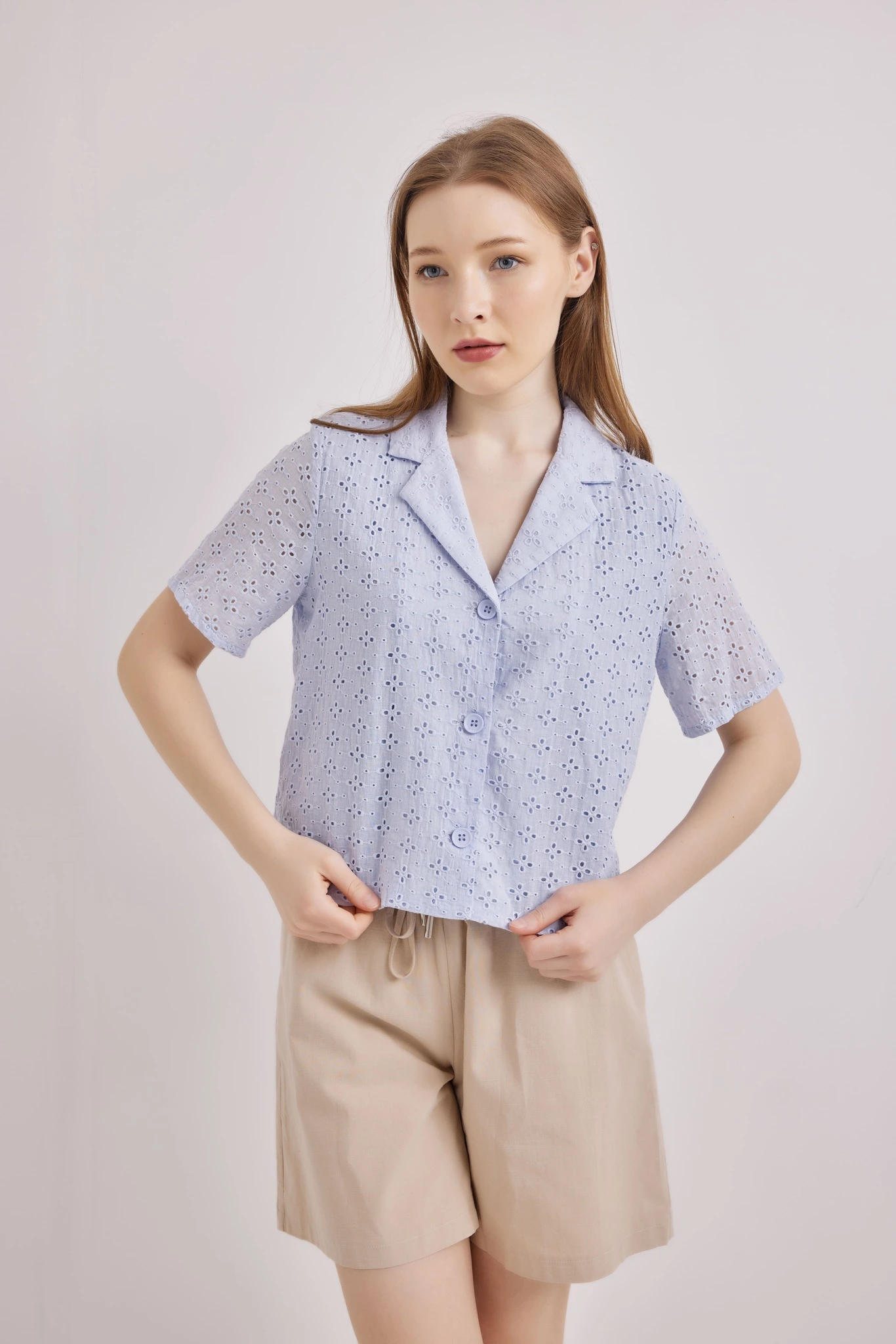 Рубашка темно-синий для женщин 41152-18 66